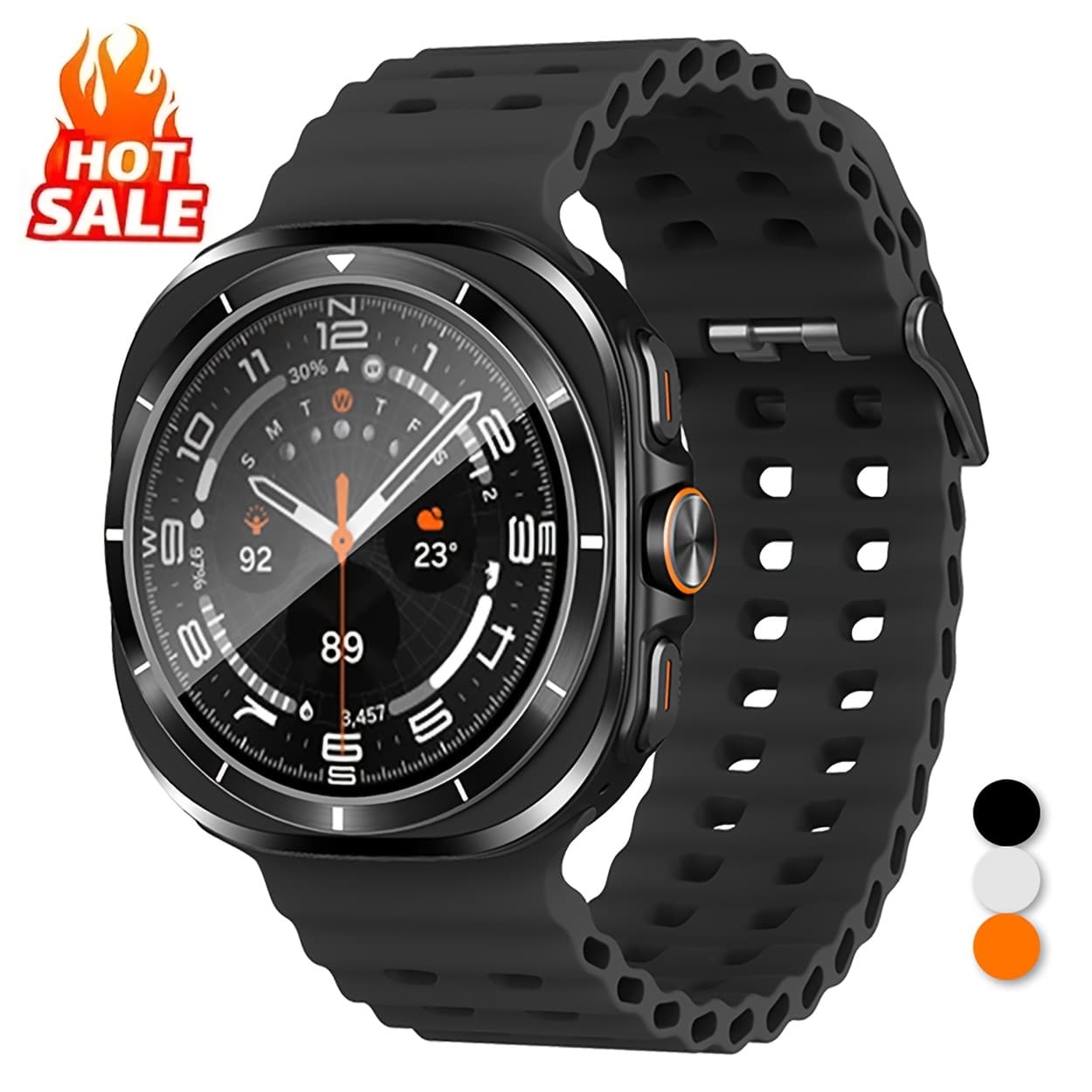 TEMU The Newest Stylish Smartwatch Features Magnetic Charging, A Long-lasting Battery, A Large 1.43-inch Display, The To Make And Calls, Over 100 Sports , A Compass, A Pedometer