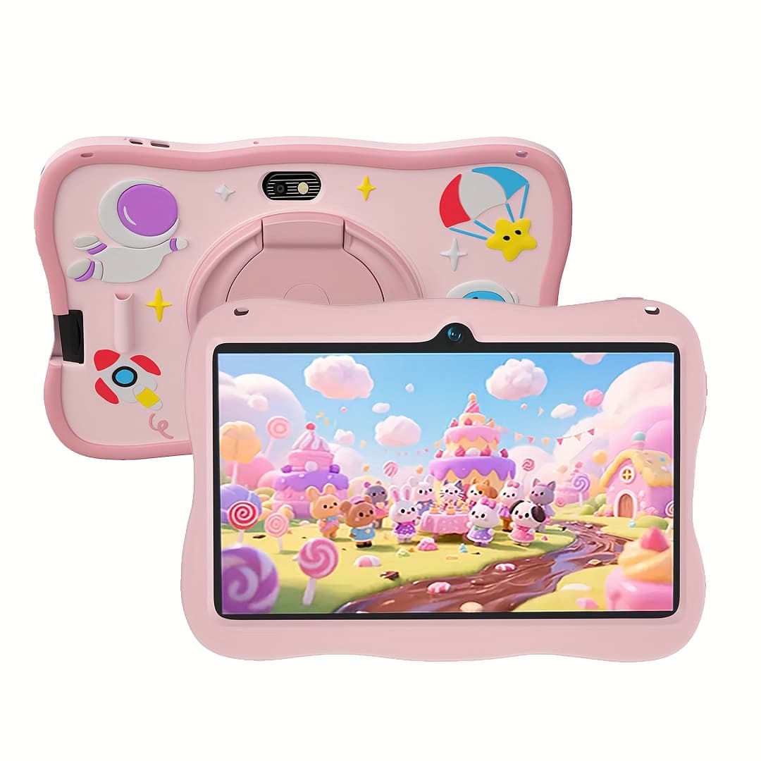 TEMU 14 7-inch Kids Tablet! This Educational Designed For Toddlers Features 4gb + 32gb Rom, With A 1280*800 Ips Hd Screen Vibrant And Wifi . With A 4500mah Battery