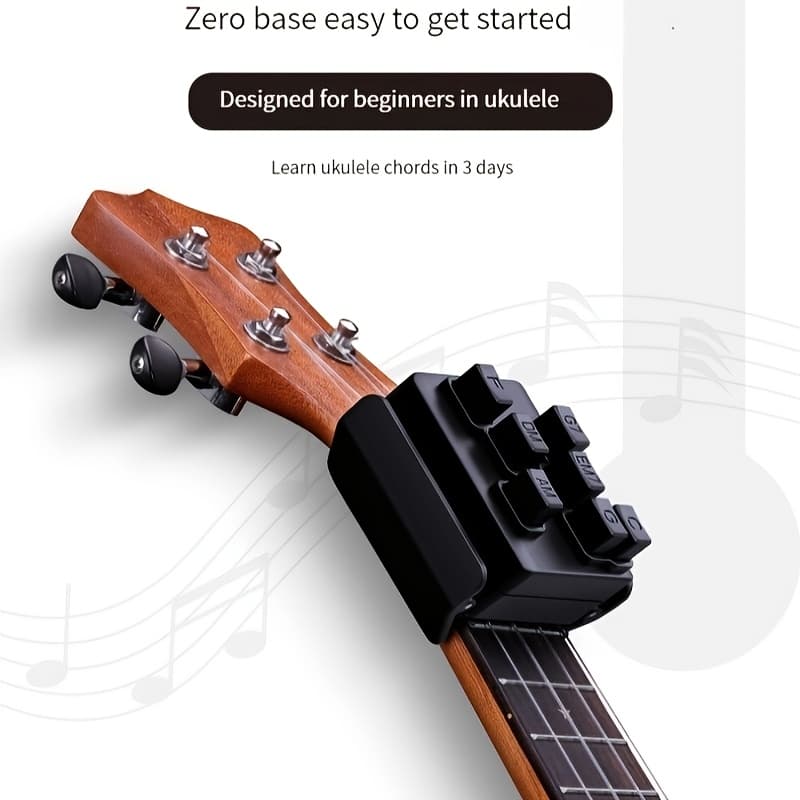 TEMU 21/23/26 Inch Ukulele Chord Trainer/ Chord Tool - Self-study/ Assistance/ 1 Click Chord - Music/ Instrument Additions, Suitable For Beginners