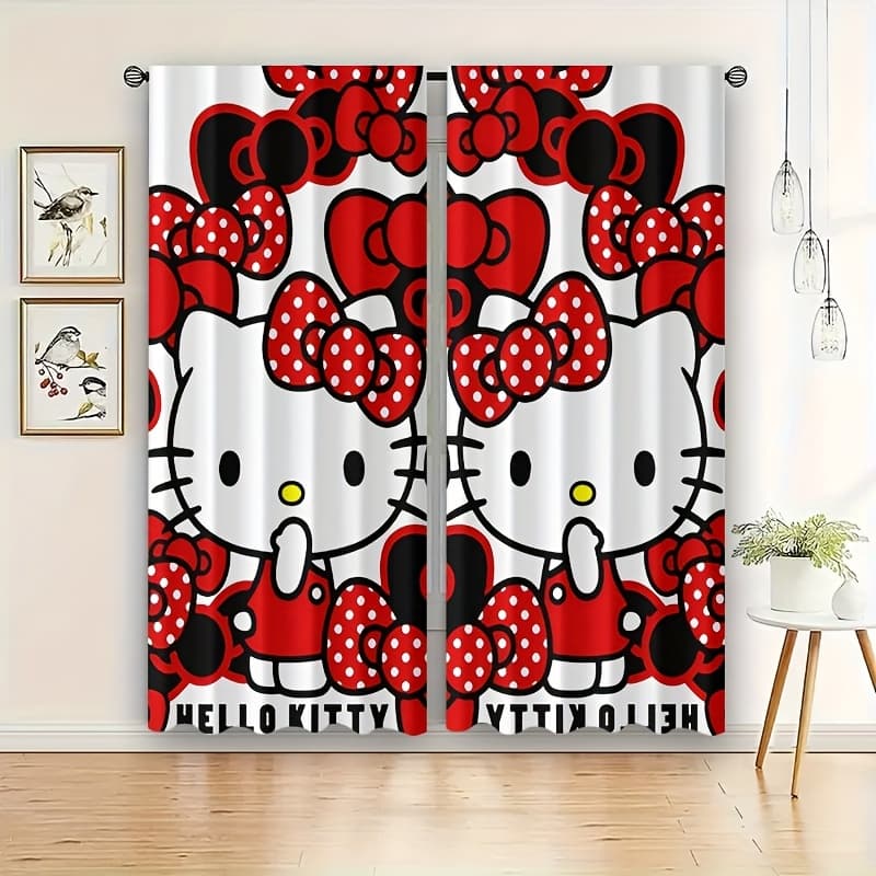 TEMU 2pcs Blackout Curtains - , Suitable For All , Polyester Material, Suitable For Office, Kitchen, Bedroom Window Decoration And Door Curtains