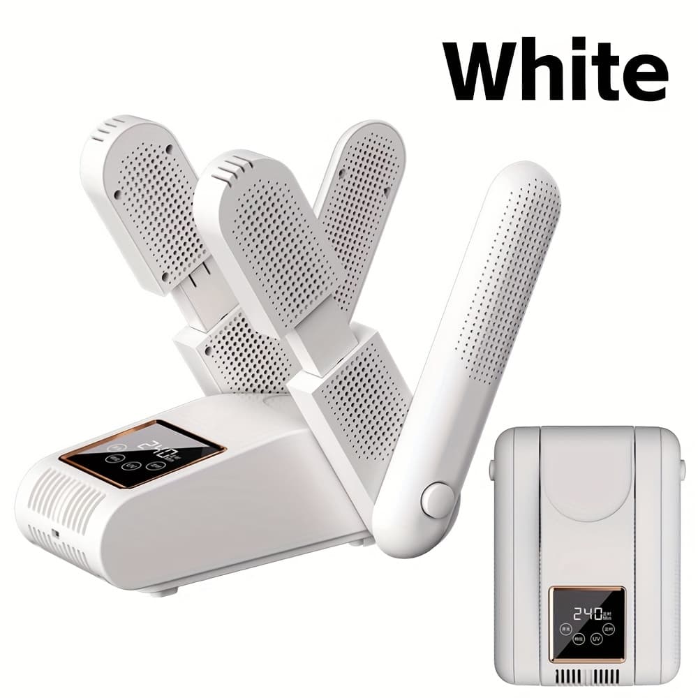 TEMU Foldable And Portable Shoe Dryer, Shoe Heater, , 180° Folding Design, Quickly Dries Damp And Smelly Shoes And Boots, Suitable For Home, Travel, Fitness, Family , Gift, Without Battery