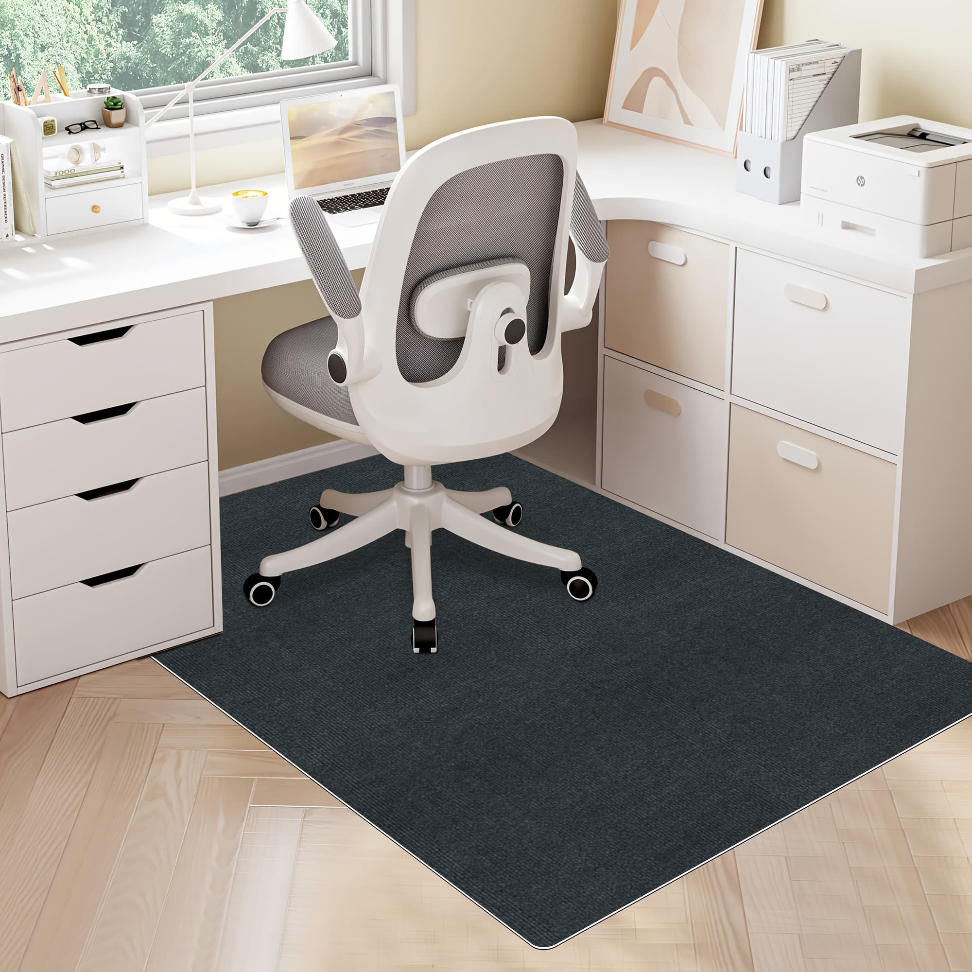 TEMU Office Chair Mat Carpet Floor Mat Office Rug Gaming Desk Mat Computer Chair Mats Tpr Floor Mat Carpet Chair Mats Floor Protector Non Slip Rug Pad Chair Mat For Hardwood Room Decor
