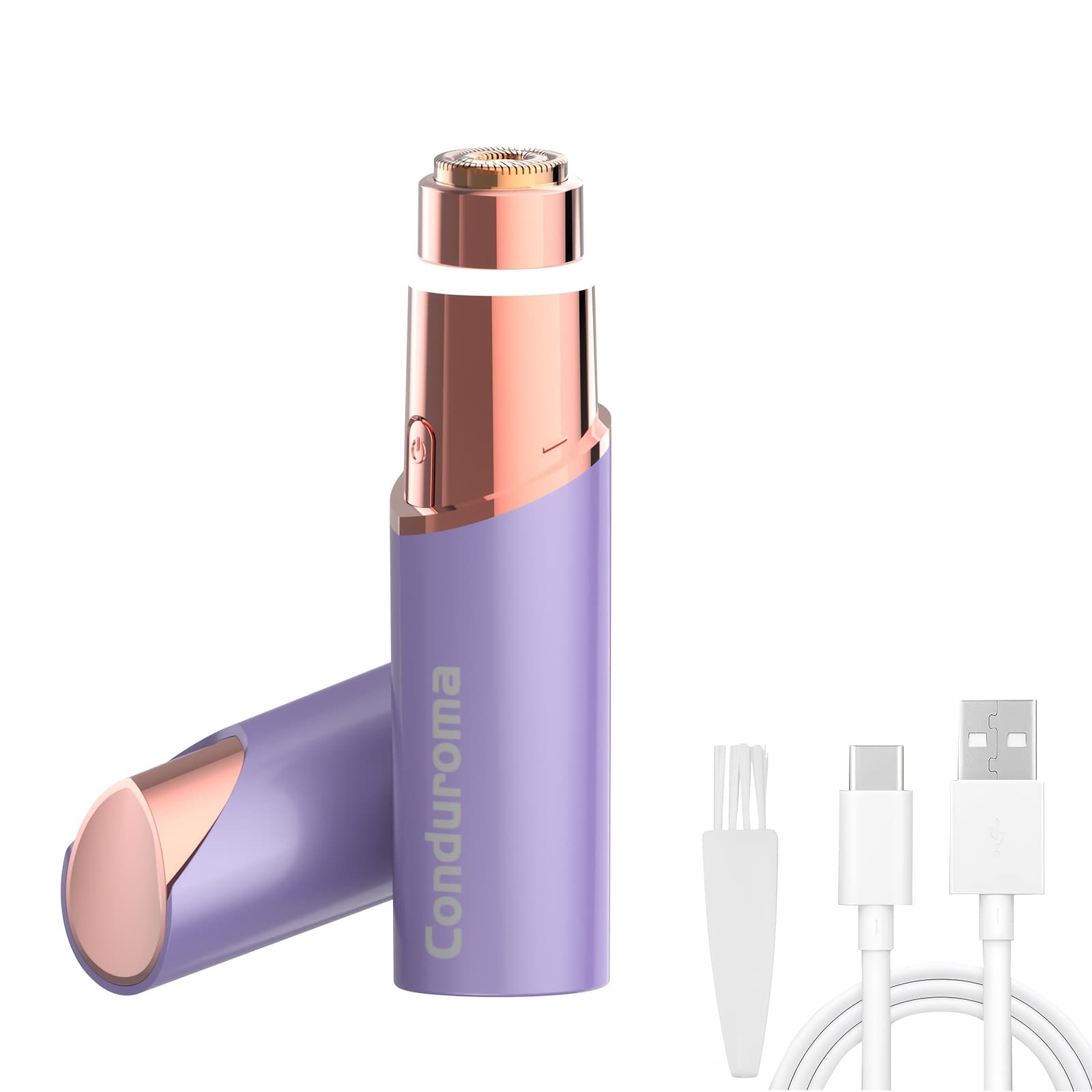 TEMU Facial Hair Removal For Women, Portable Lady Shaver, Rechargeable Hair Remover For Face, Upper Lips, Chin,