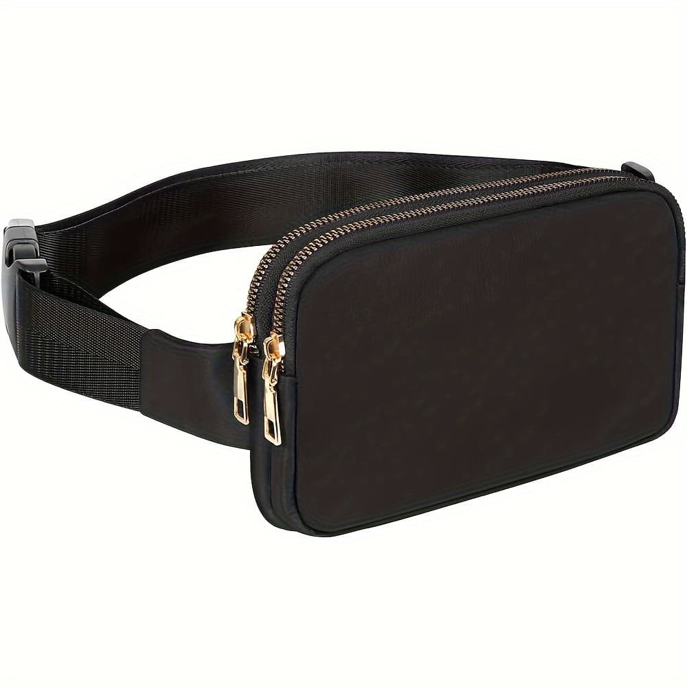 TEMU High Quality Belt Bag For - Lightweight Crossbody Belt Bag With Adjustable Waist Pack, Zipper Compartments, For Travel, Hiking, Running, Cycling - (unisex Outdoor & Everyday Use)