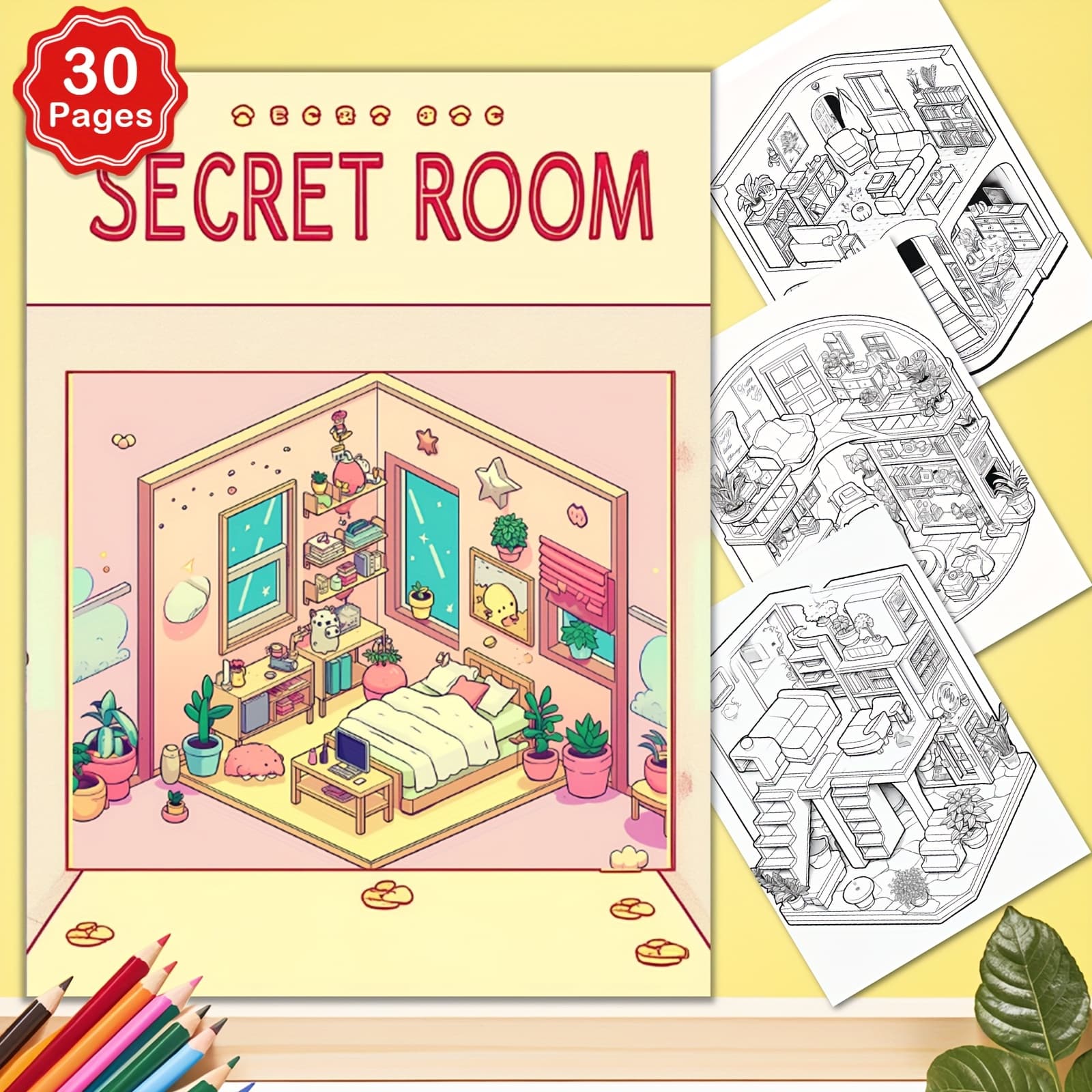 TEMU Adult Coloring Book And Quotes, Adult Activity Book, On Birthdays, Holidays & Special Occasions