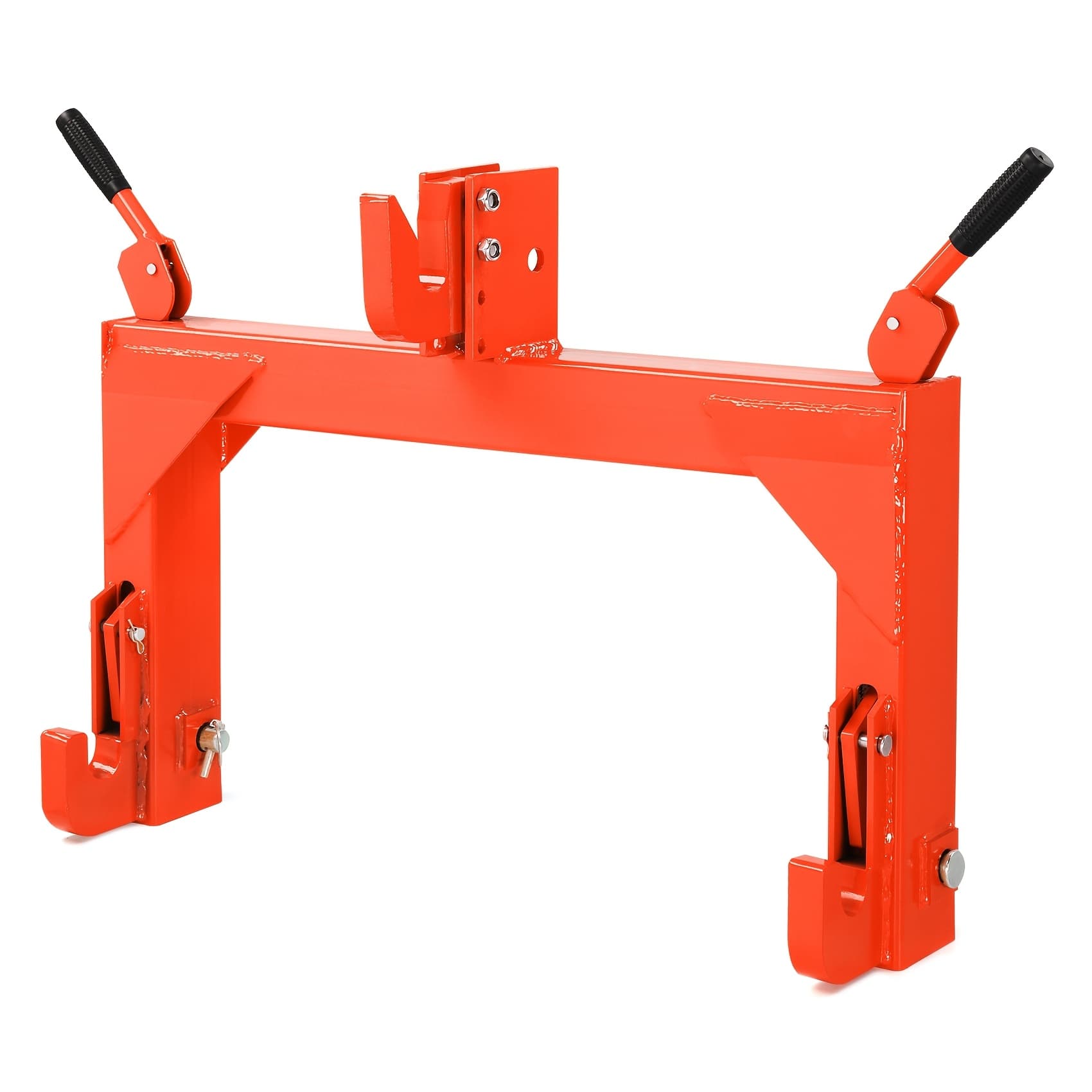 TEMU 3-pt Adapter & 2 Tractor, 3000 Lb Lift, Adjustable Steel , Coated ()