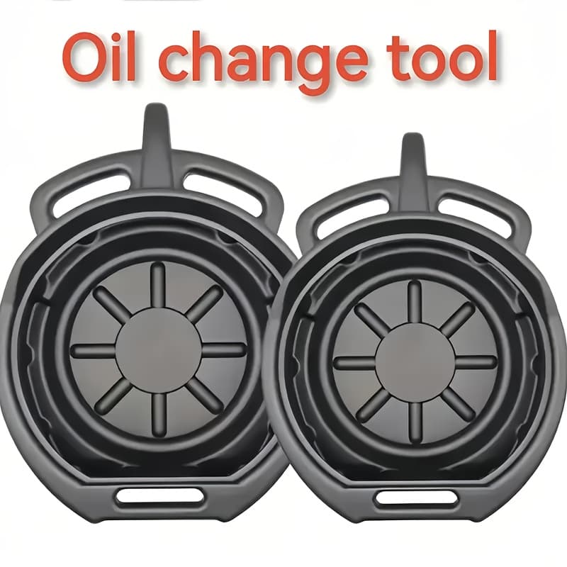 TEMU Dual Handle Oil In Black Pe, With A Capacity Of 15 , Designed To Prevent , Ideal For Use With For Cars And Motorcycles. Check The Product Specifications For Compatible Models