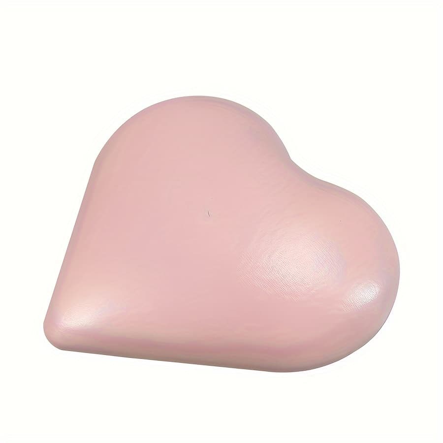 TEMU 1pc Heart-shaped Nail Technician | Soft Sponge Filled, In 6 Colors, Ideal For Nail Salons And