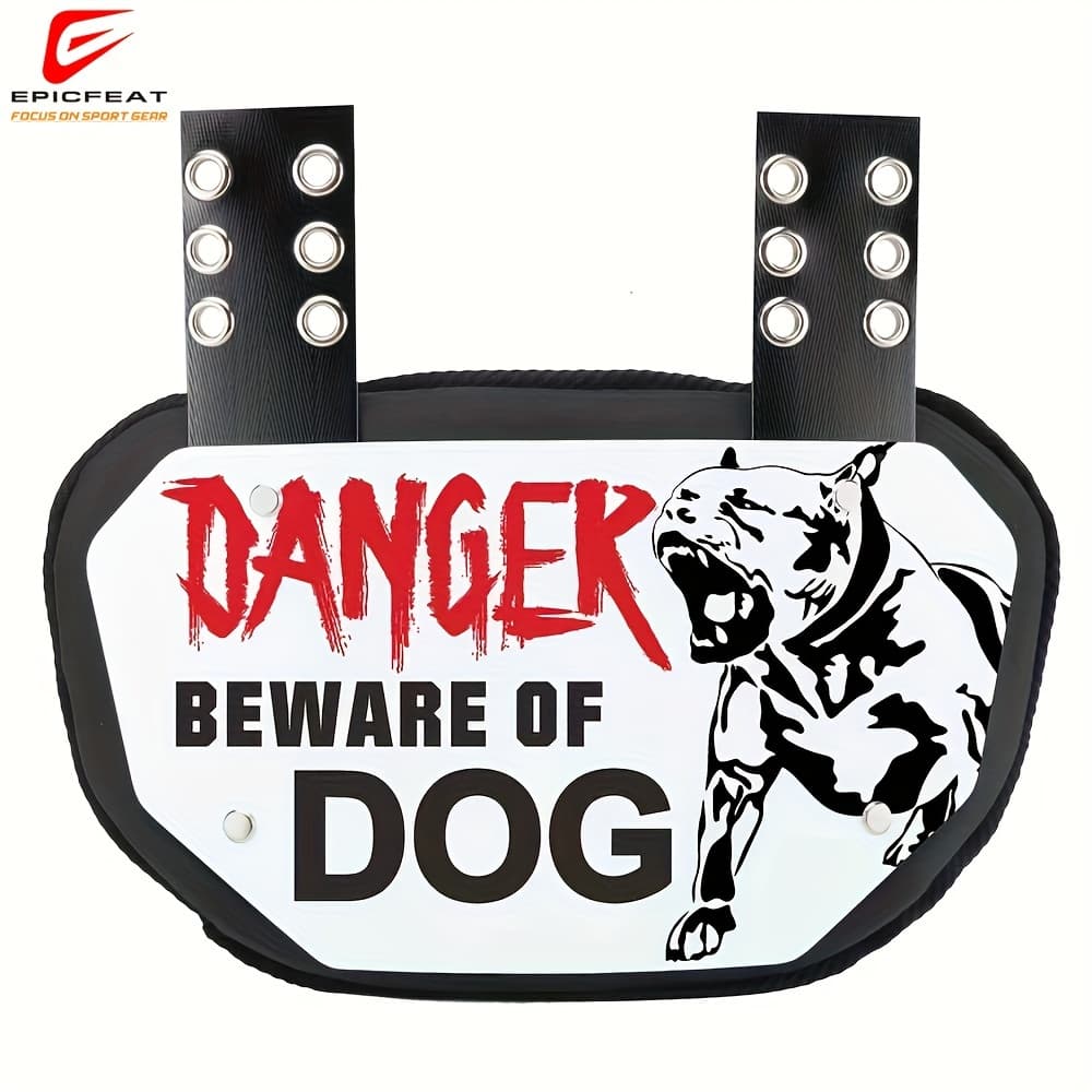 TEMU Epicfeat Sports Shoulder Pads, Rear Back Hard & Contoured Foam Football Backplates