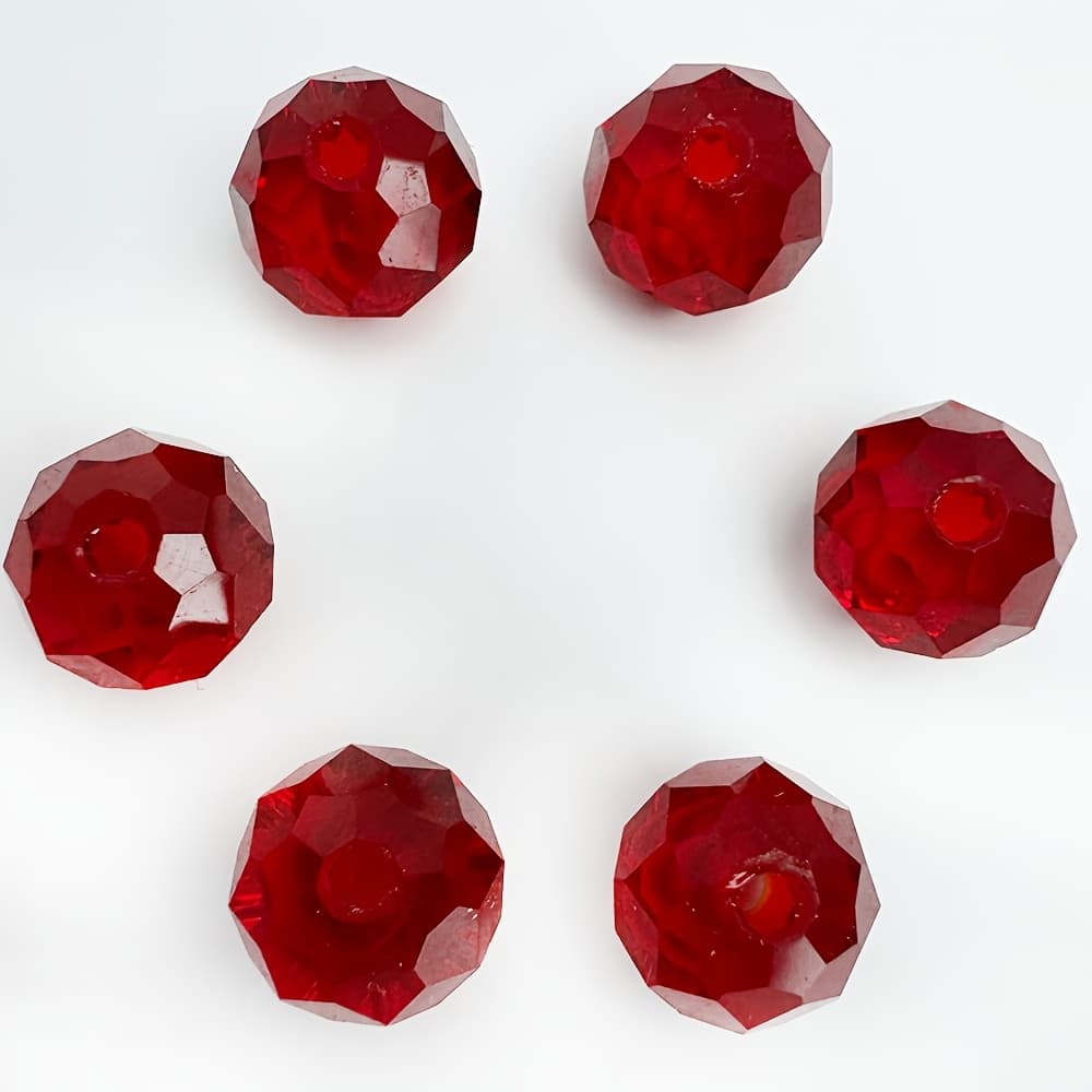 TEMU 111/81/61pcs Artificial Crystal Beads, Luxurious Glass Beads With Holes, Loose Spacer Beads, Jewelry Making Diy Craft Accessories For Bracelets, Necklaces, Earrings, 4/6/8mm