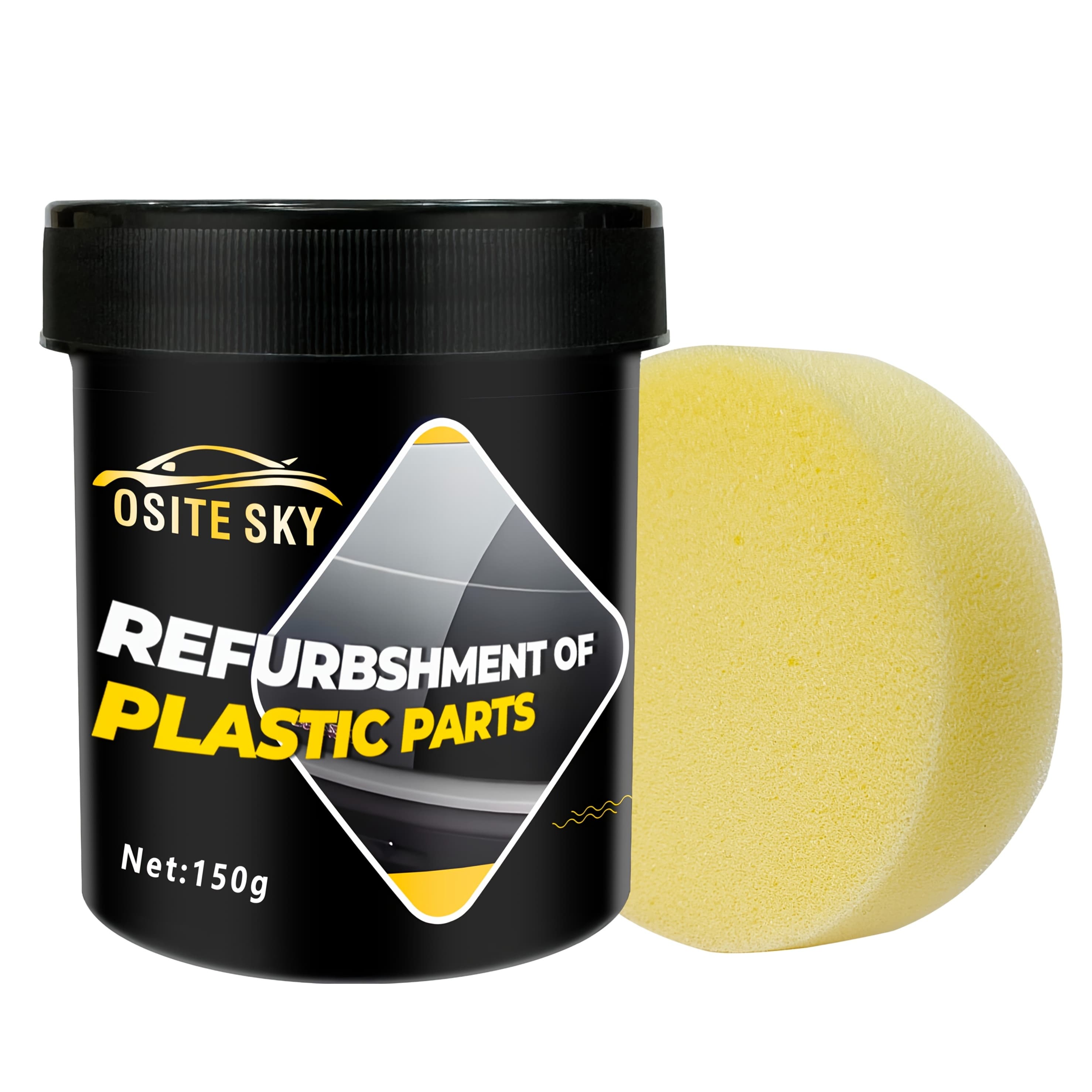 TEMU Car Tire Coating Paste - Tire Waxing Long-lasting Gloss Cream, Motorcycle Tire , Suitable For Polishing And Maintenance Wax For Car Tires, Car Interior Plastics, Seats, Steering Wheels, Etc