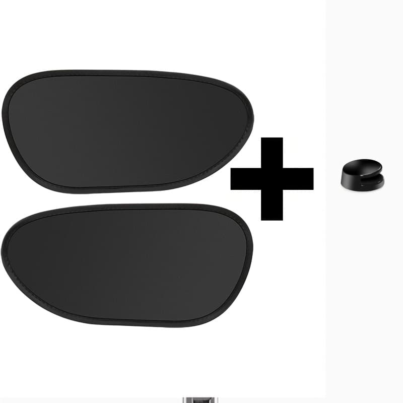 TEMU 3pcs Summer Sunshade Set For And Passenger Seats, Heat Insulation And Cooling, Driver Seat Sun Visor, No Obstruction To Of And Front , Model: Po-70-290