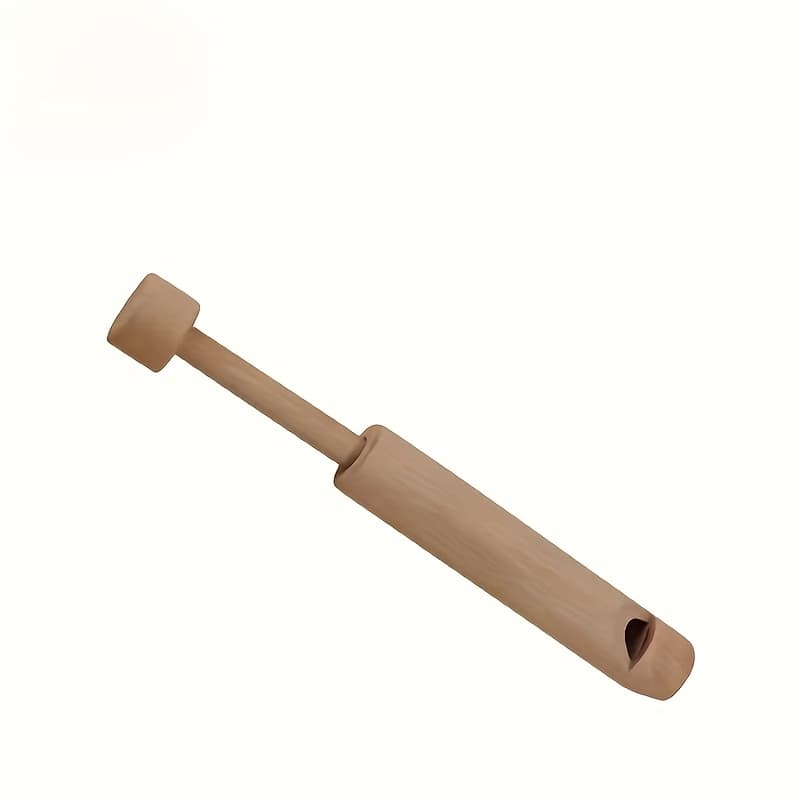TEMU Handcrafted Tube - A Handheld Solid Wood Instrument With A Stopper For Easy Carrying, The For Outdoor Entertainment And Natural Music