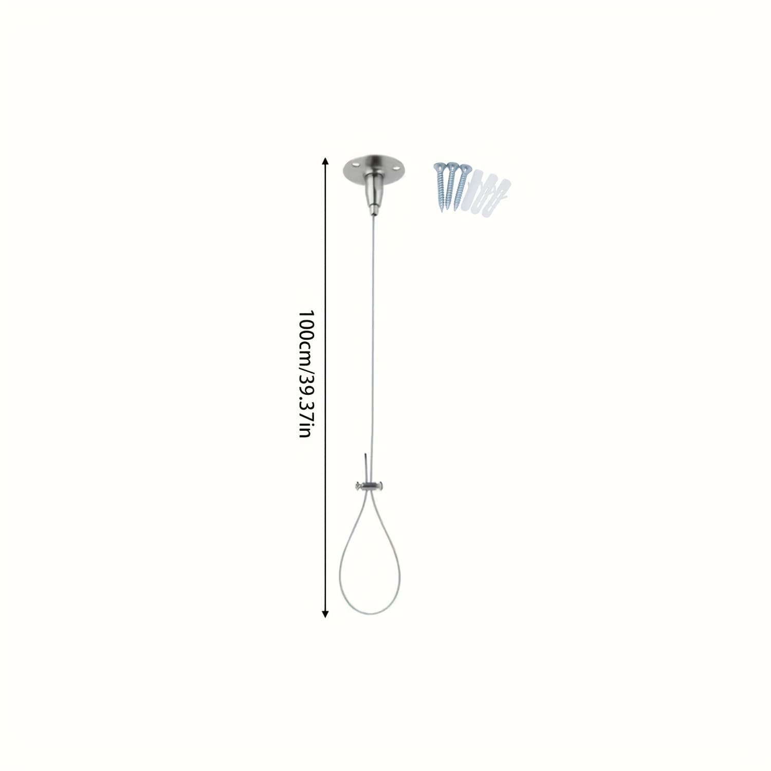 TEMU Ceiling Mounted Shower Curtain Rod Bracket/adjustable Length, Safety Rope Hook, Tag Fixing Rope, Billboard Hanging Rope, Lamp Wire Hanging Rope, Durable And Does Not Sag