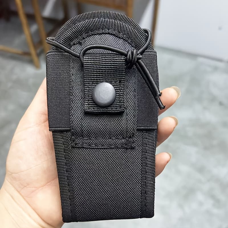 TEMU A Versatile Bag For Outdoor Tactical Fans, Designed For Walkie-talkies, Mobile Phones, And As A Protective Case