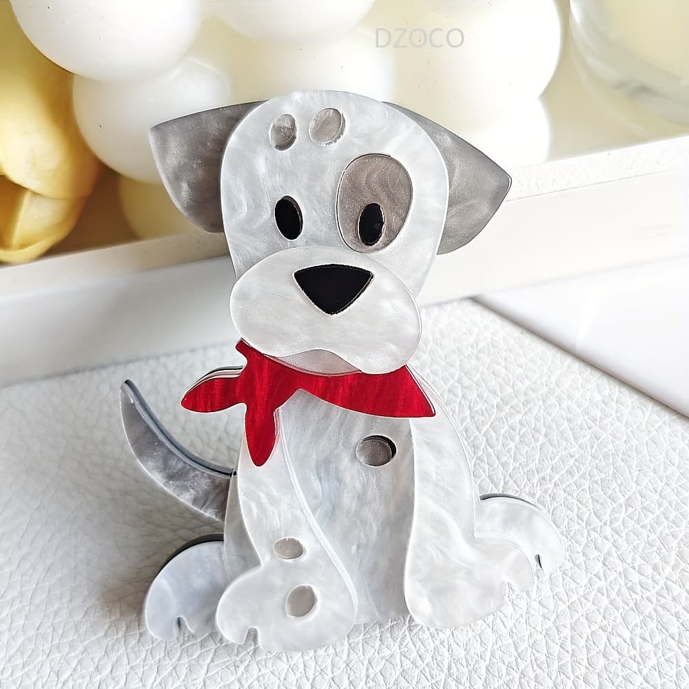 TEMU Fashion Handmade Acrylic, Retro Style Easy Acrylic Brooch, Elegant Style Fashion Accessory, Cute , Very Suitable For Scarves And Clothing Bags