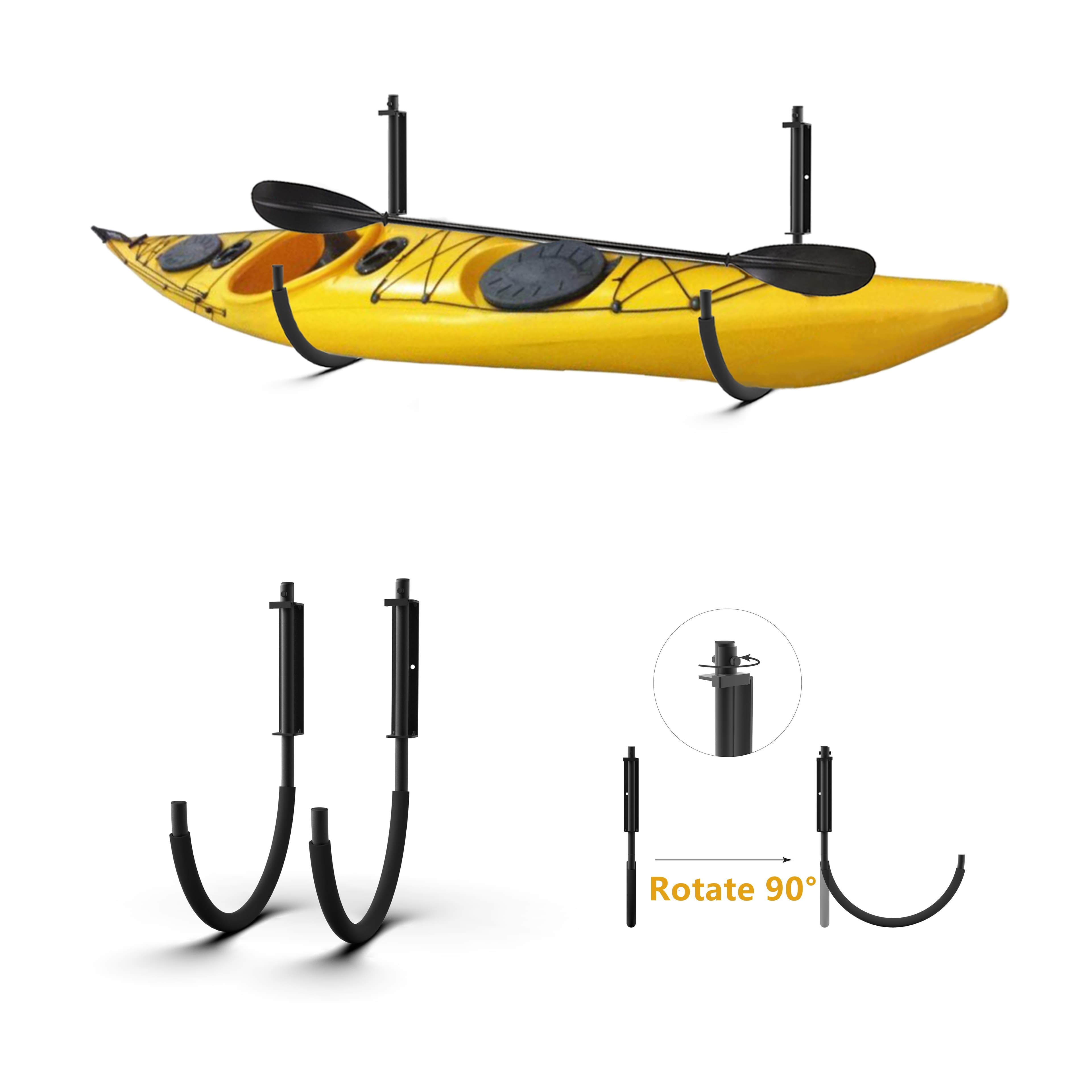 TEMU Folding Kayak Snowboard Surfboard Paddleboard Wall Cradle Mount Rack Hanging Wall Frame Canoeing Indoor & Outdoor Storage Stand (1 Set)