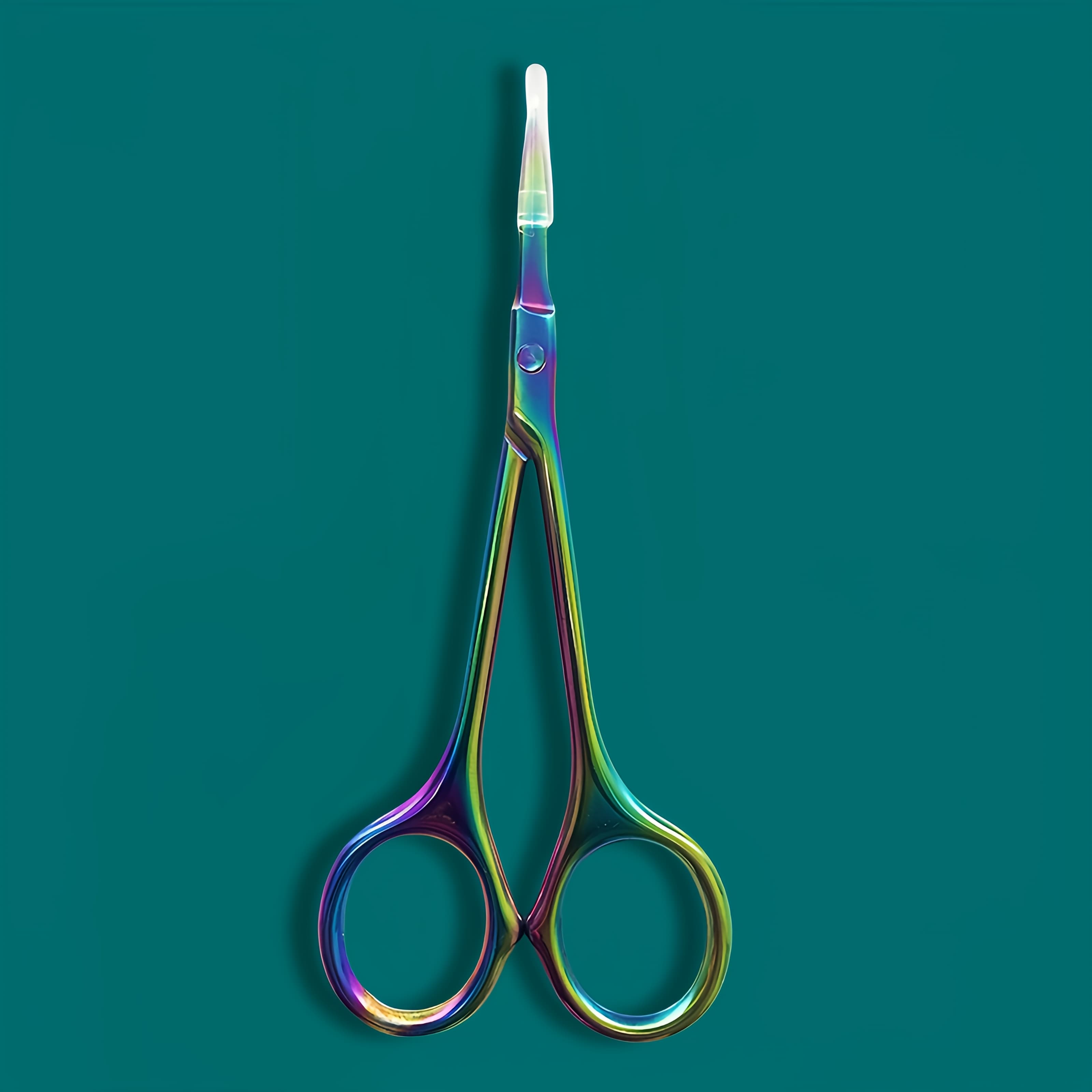TEMU 2pcs - Keratin Scissors Nail Keratin Trimmer, Stainless Steel Dead Skin Removal Scissors Nail Trimming Tool, Stainless Steel Nail Clippers - Curved Tip Nail Clippers