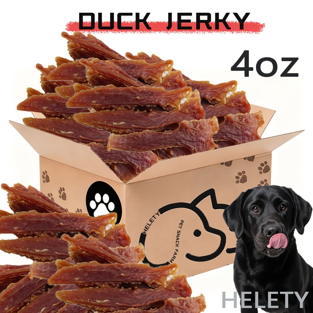 TEMU Dog Treat Bundle – Duck Jerky + Snacks, High-protein Chews For Small, Medium & Large Breeds – Grain & Free, Daily Treats