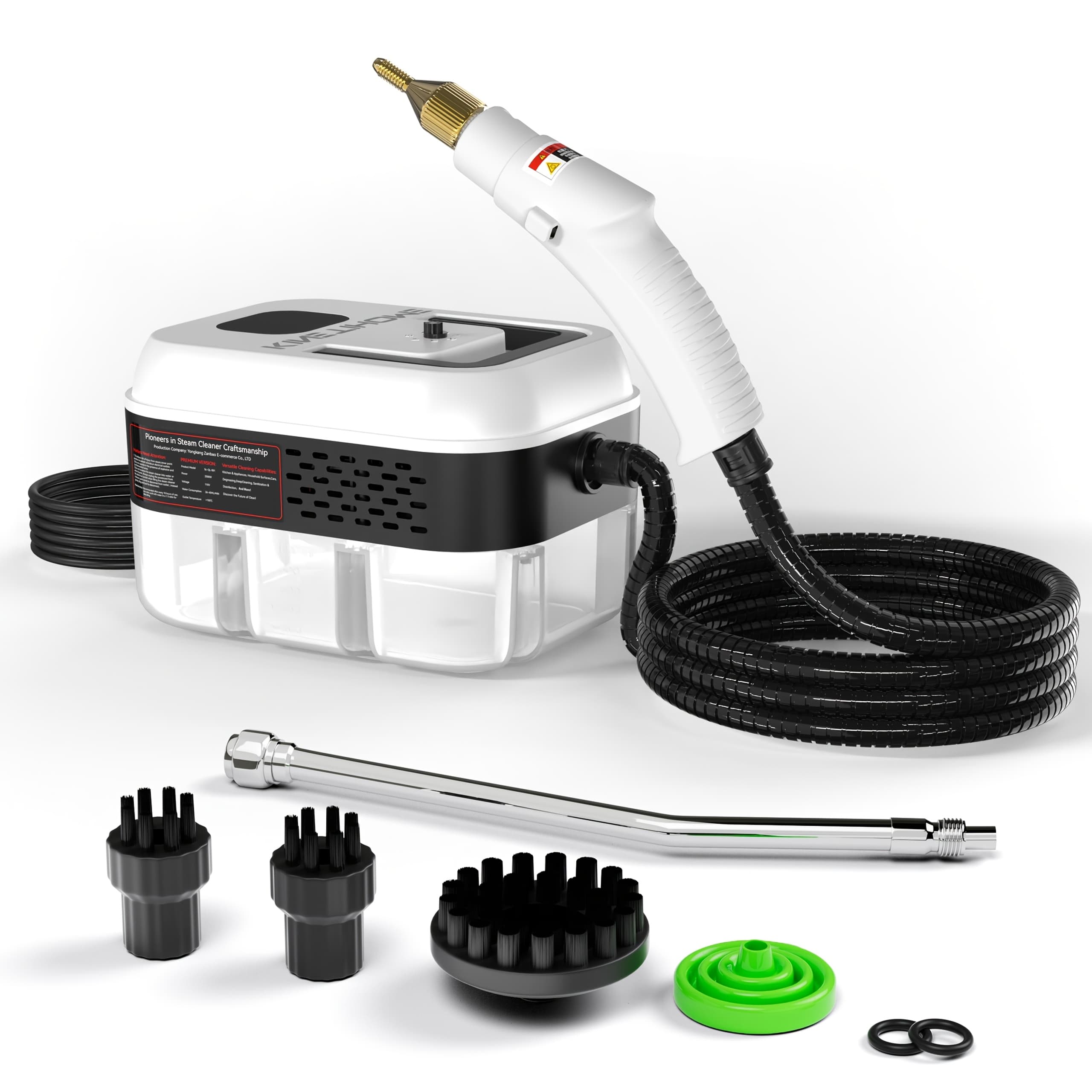 TEMU High-pressure Steam Cleaner, Household Steam Cleaner Handheld, Suitable For Kitchen , Sofas, Small Air Conditioners, Washing Machines