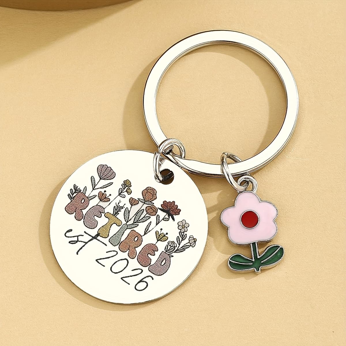 TEMU Retirement Gifts For Women 2026 Farewell Gifts For Coworkers Teacher Keychain Funny Retirement Gift Basket For Women