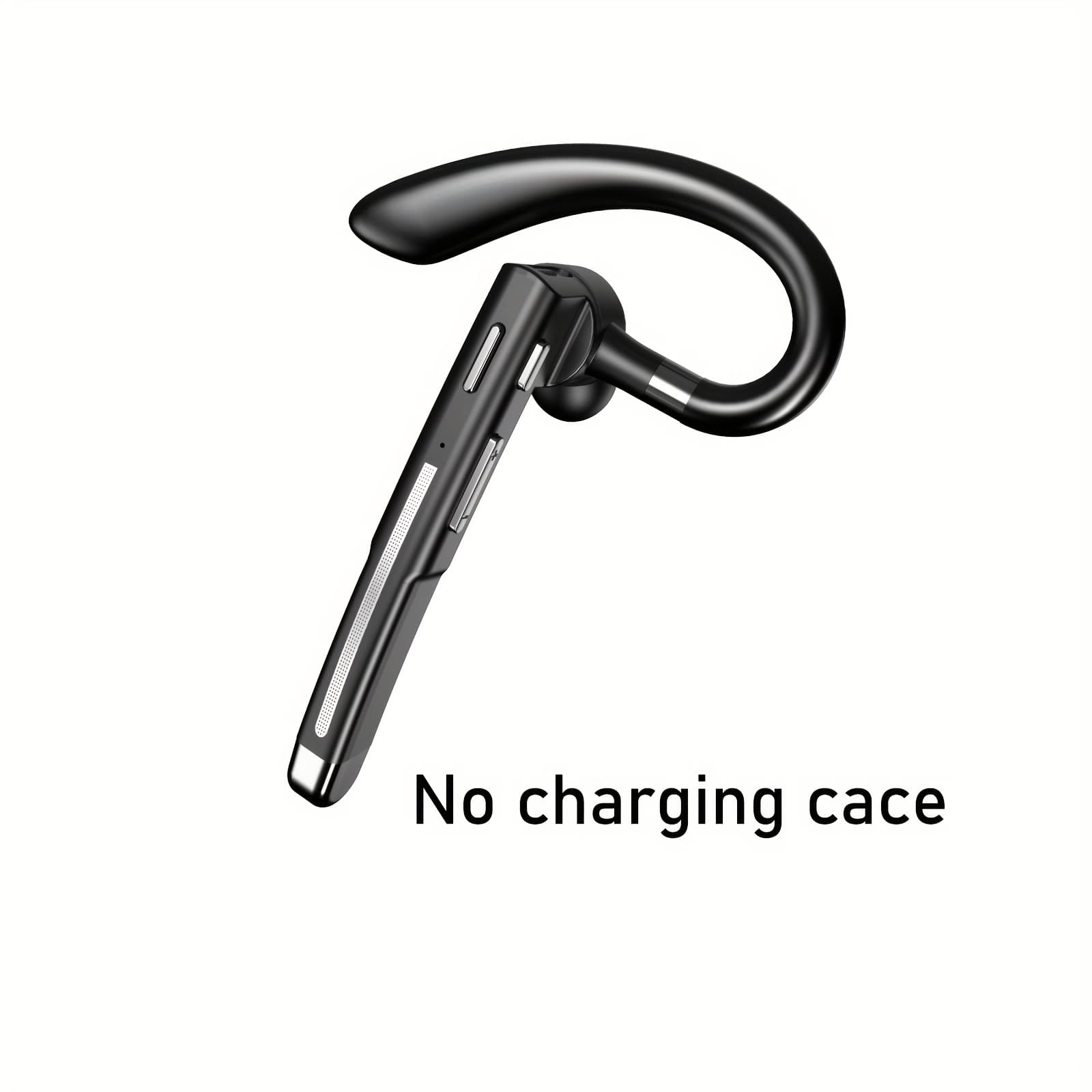TEMU Single Ear Business Earbuds, Wireless Headset With Mic, Driving Headset With 800mah Charging Case, 120 Hours Standby Time Earpiece Earset, Fit For Call In Working