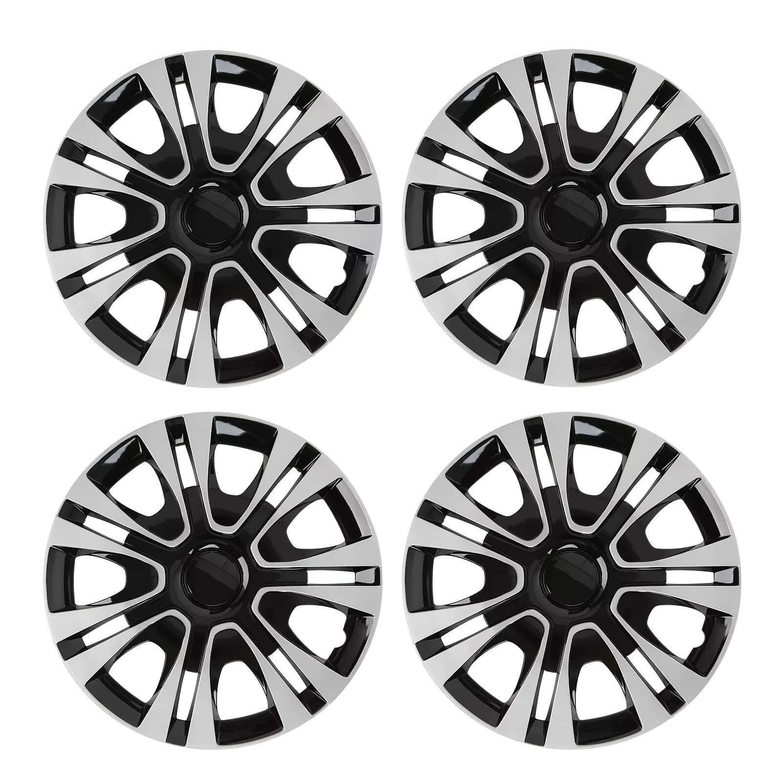 TEMU 15 Inch 4pcs Universal Covers, Car Tire Caps, Wheel Decoration Covers, Installation, Durable, Wear-resistant, , Suitable For Vehicle Models