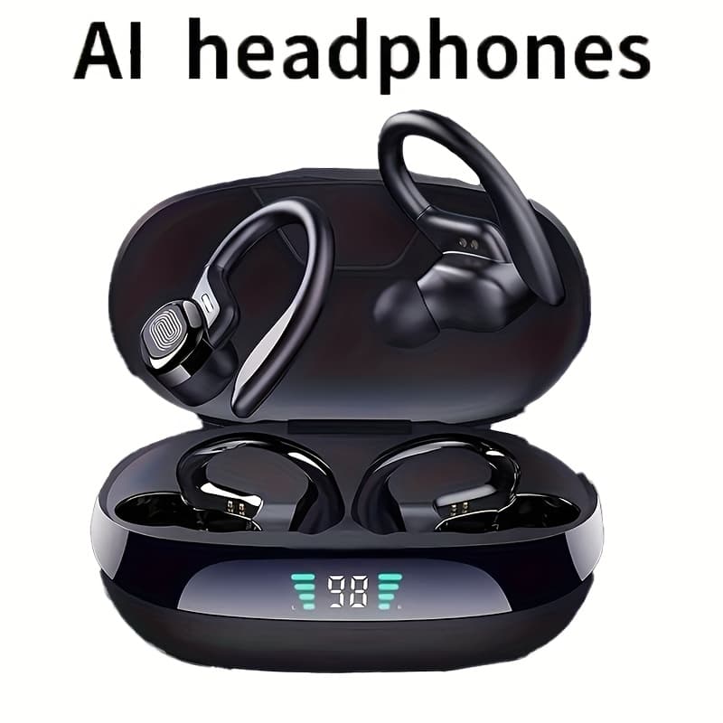 TEMU New 144 Translation Earphones: Real Time Translation Headphones, Suitable For Travel, Business, And Work, Ai Headphones