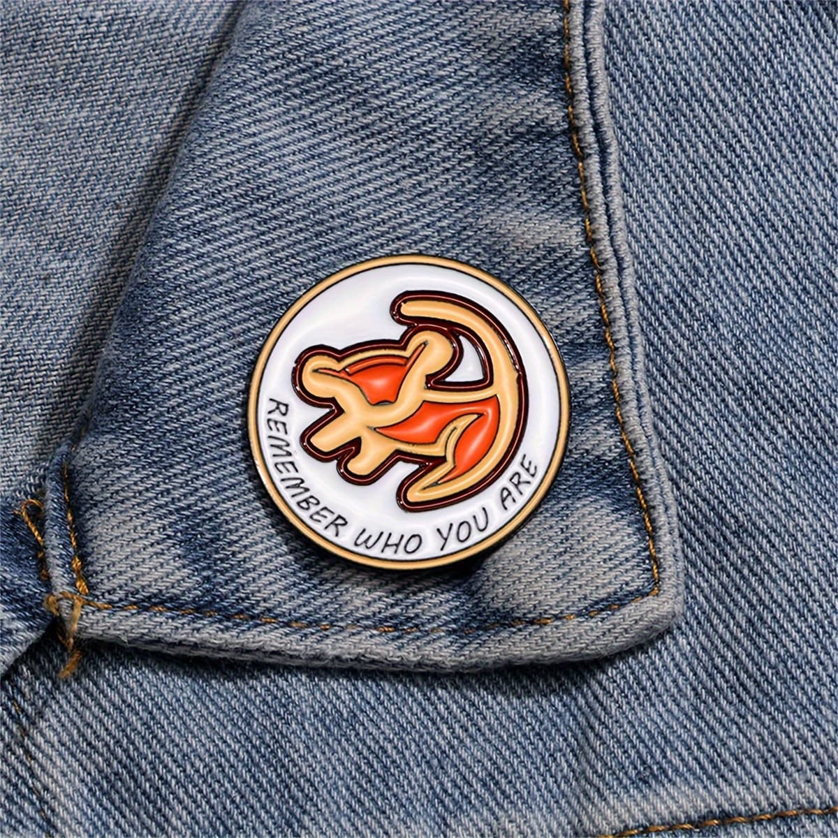 TEMU Remember Cartoon Cute Enamel Pin Decorative Brooches Ornaments Lapel Bag Badges Jewelry Gifts Pin