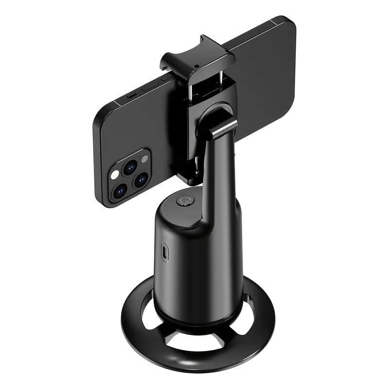 TEMU Tripod With Automatic Face Tracking, Featuring 360° Rotation And An Phone Holder