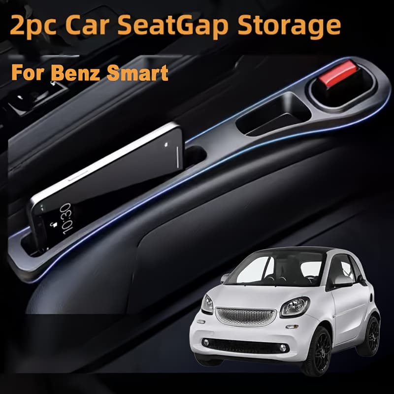 TEMU Compatible With For Mercedes\ Benz Models From 2010 To 2025, This Two-piece Set Includes A Flexible, Filling Strip Designed For Car Seat Storage