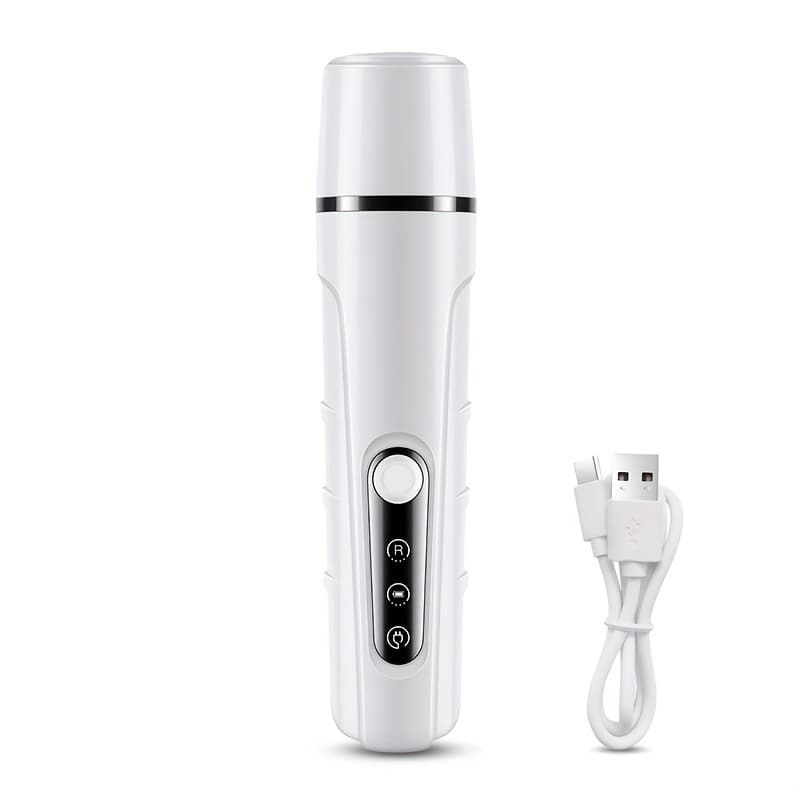 TEMU Pet Nail Grinder - Best Rechargeable Cordless Dog Nail Trimmer For - Easy & Comfortable To Use - Quiet Motor, 2 Speed Options With Light Indicator - Great For Small, Medium, Large Nails.