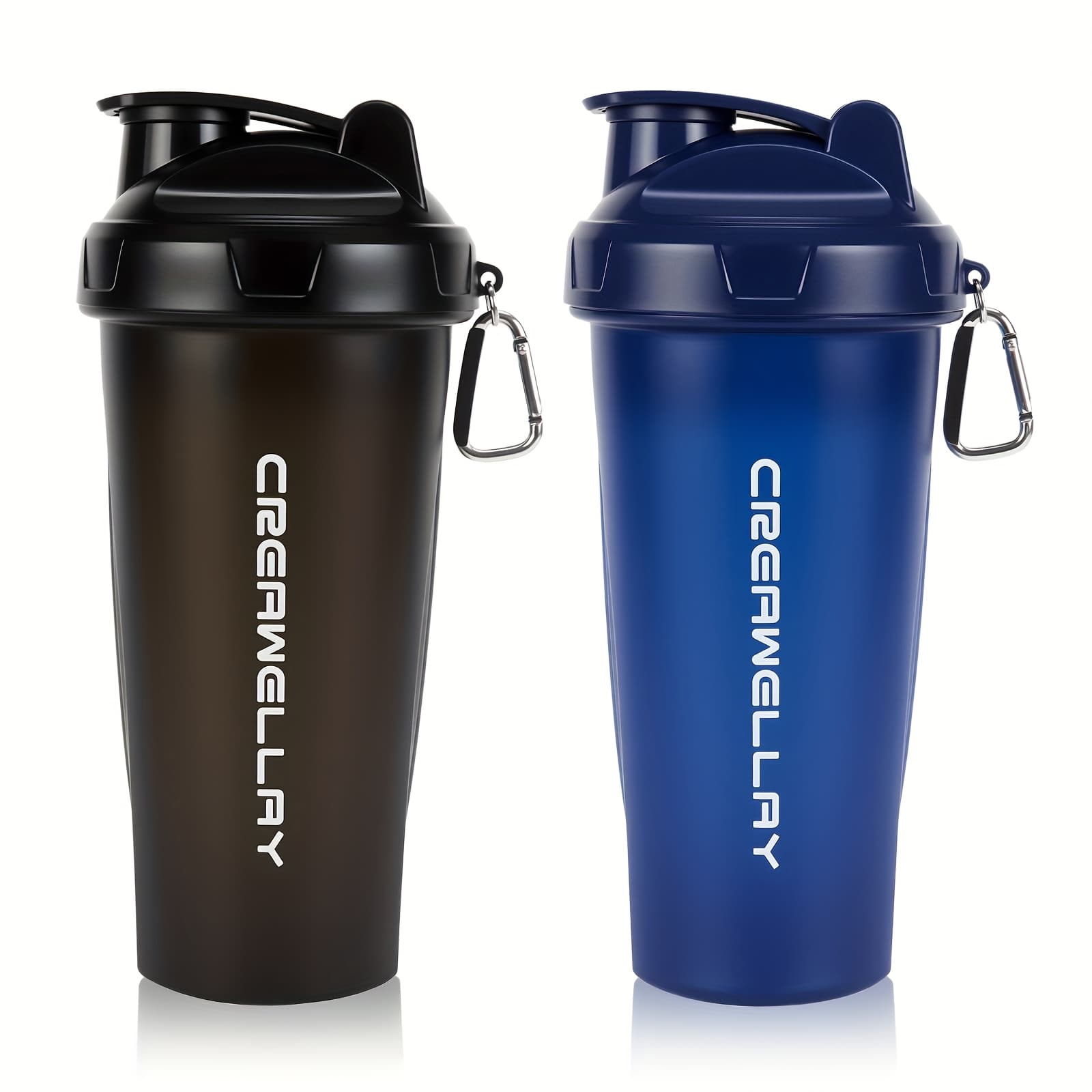 TEMU Shaker Bottles For Protein Mixes, 24oz/700ml Shaker Bottle With Wire Whisk Ball, Protein Shaker Bottle, Shaker Cup, Protein Shaker, Protein Shake Bottle, Bottle Shaker