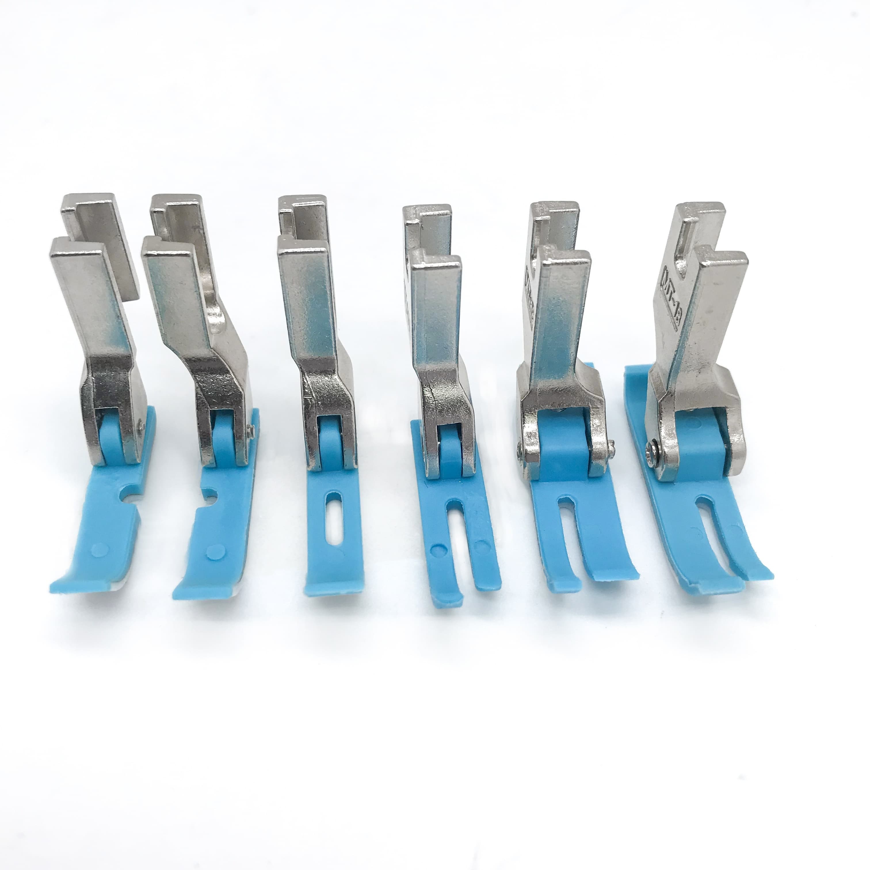 TEMU 1 Set Of Sewing Machine Zipper Presser Feet, Zipper Foot 0.2.0 Plastic Wear-resistant Narrow Presser Feet, , T58n, P36n, P36ln, P363, Total Of 6pcs