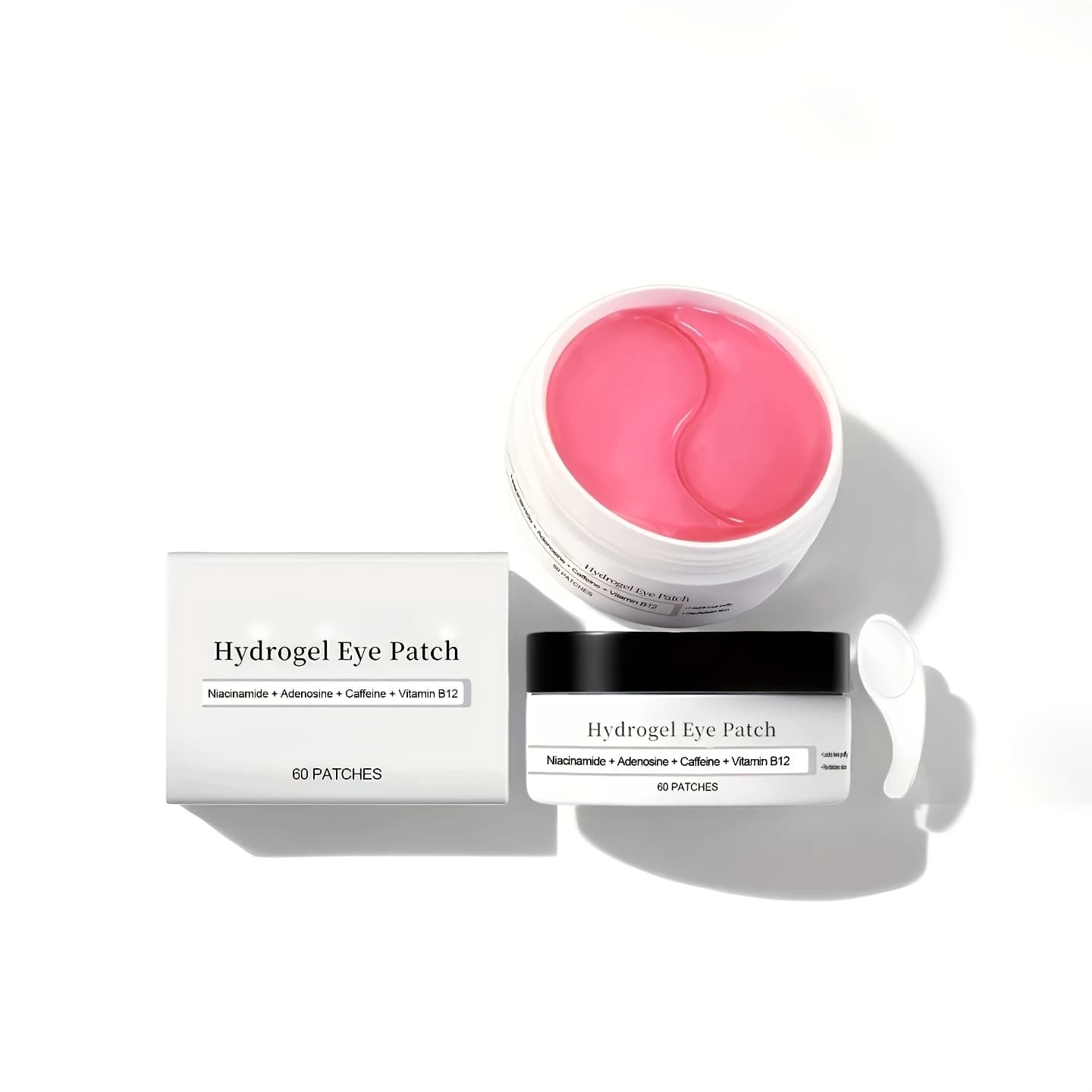 TEMU 60pcs And Hyaluronic Mask, Deep Moisturizing, Powerful Moisturizing, Bidding Farewell To , Eye Care, Eye Patches, Undereye Care, Skincare
