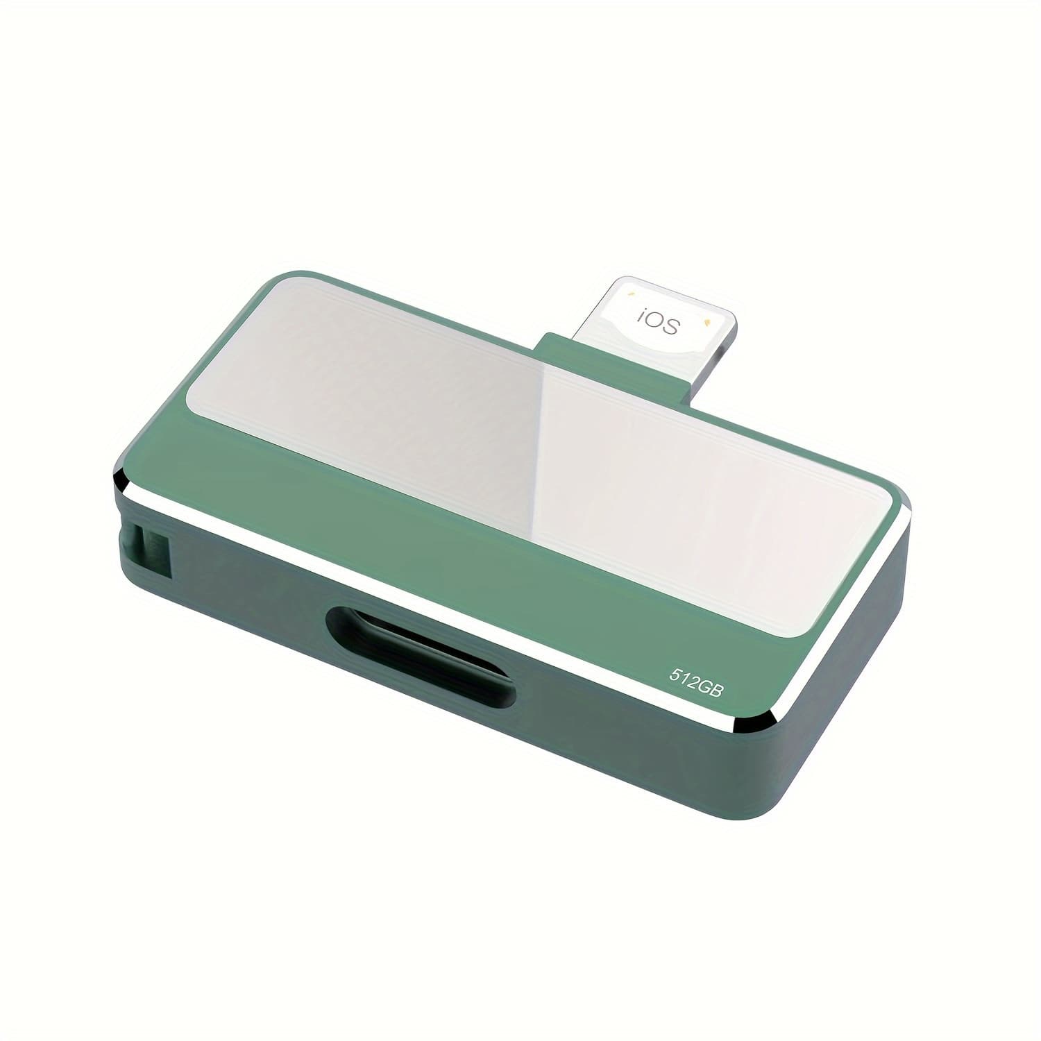 TEMU Flash Drive 512gb For Usb Photo Stick External Data Storage Compatible Usb C Pad Pro Tablets Computers 512gb Green