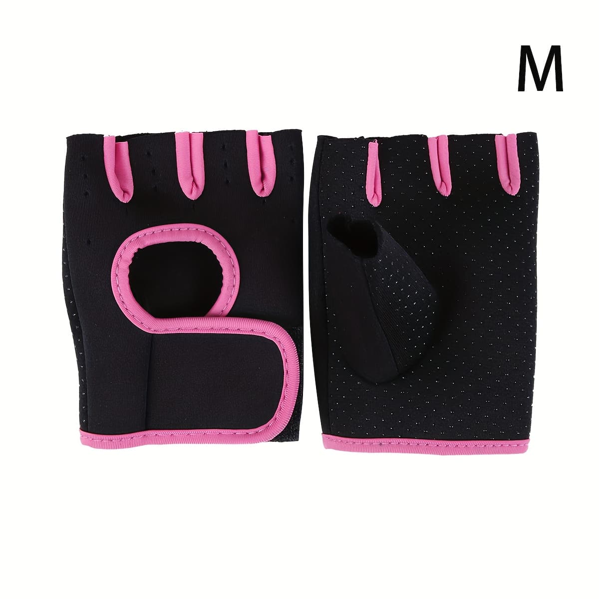 TEMU Lingpeng Half-finger Fitness Gloves, Training Sports Gloves, Unisex Cycling Gloves