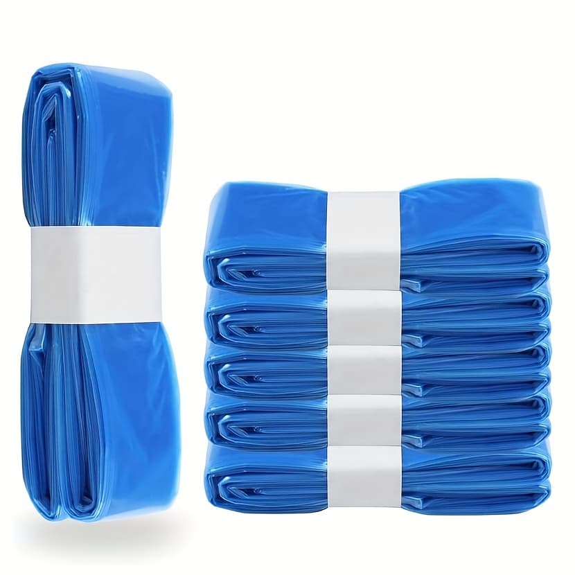 TEMU 6pcs Diaper Pail - Odor-sealing, Foldable Design For (cartridge Not Included)