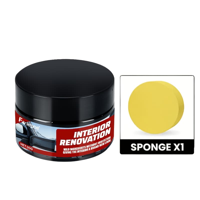 TEMU Multi-functional Car Plastic Repair Wax - Enhances Interior Shine And Protects Tires, Restores Yellowing On Black Vehicles, And Applies A Nano Coating To The Dashboard