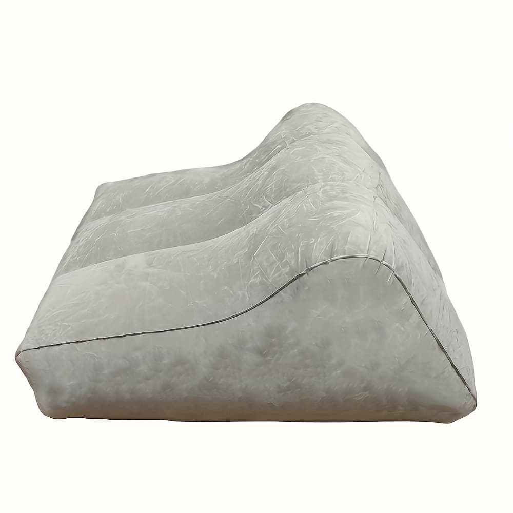 TEMU Inflatable Leg Rest Pillow - Adjustable Angle, Suitable For Office And