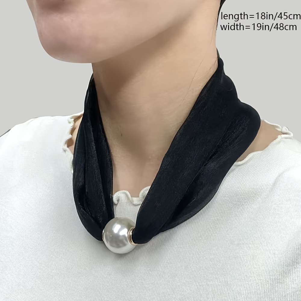 TEMU Stylish And Elegant Short Scarf - Soft And Trendy