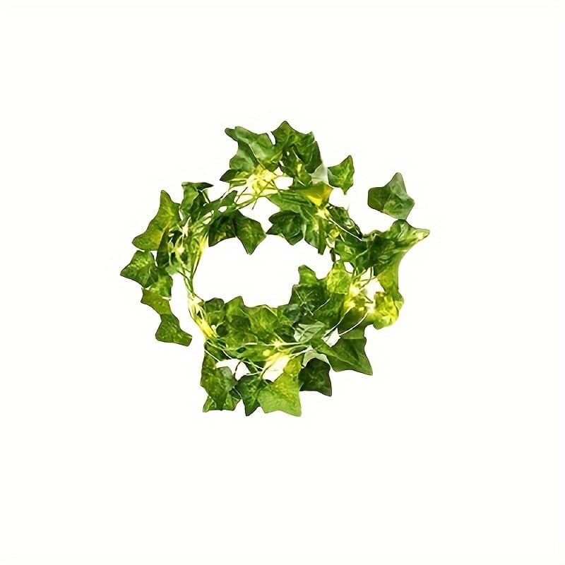 TEMU 196.85inch Indoor String Lights Artificial Leaf