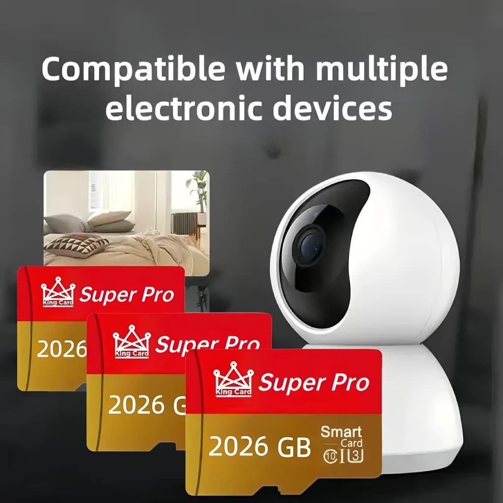 TEMU 2026gb Large Capacity Memory Card Adapter & Sd/tf/ Card Reader With Type-c Interface | Otg Compatible For Smartphones, Tablets, Digital Cameras - External Storage Adapter With Storage Box