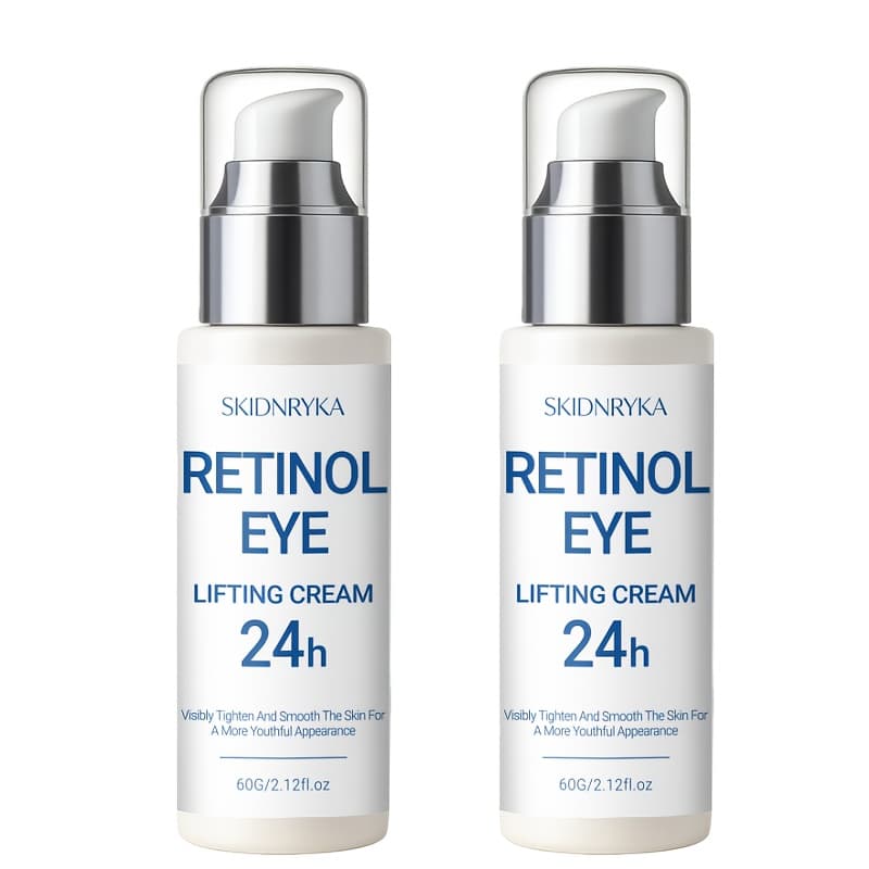TEMU (2pcs) Firming Eye Cream - Hydration, Tightening, Smoothing With Hyaluronic Acid, Collagen, And Retinol, , Lifts And Tightens Eye Skin, Dark Circles, Perfect Gift For Family