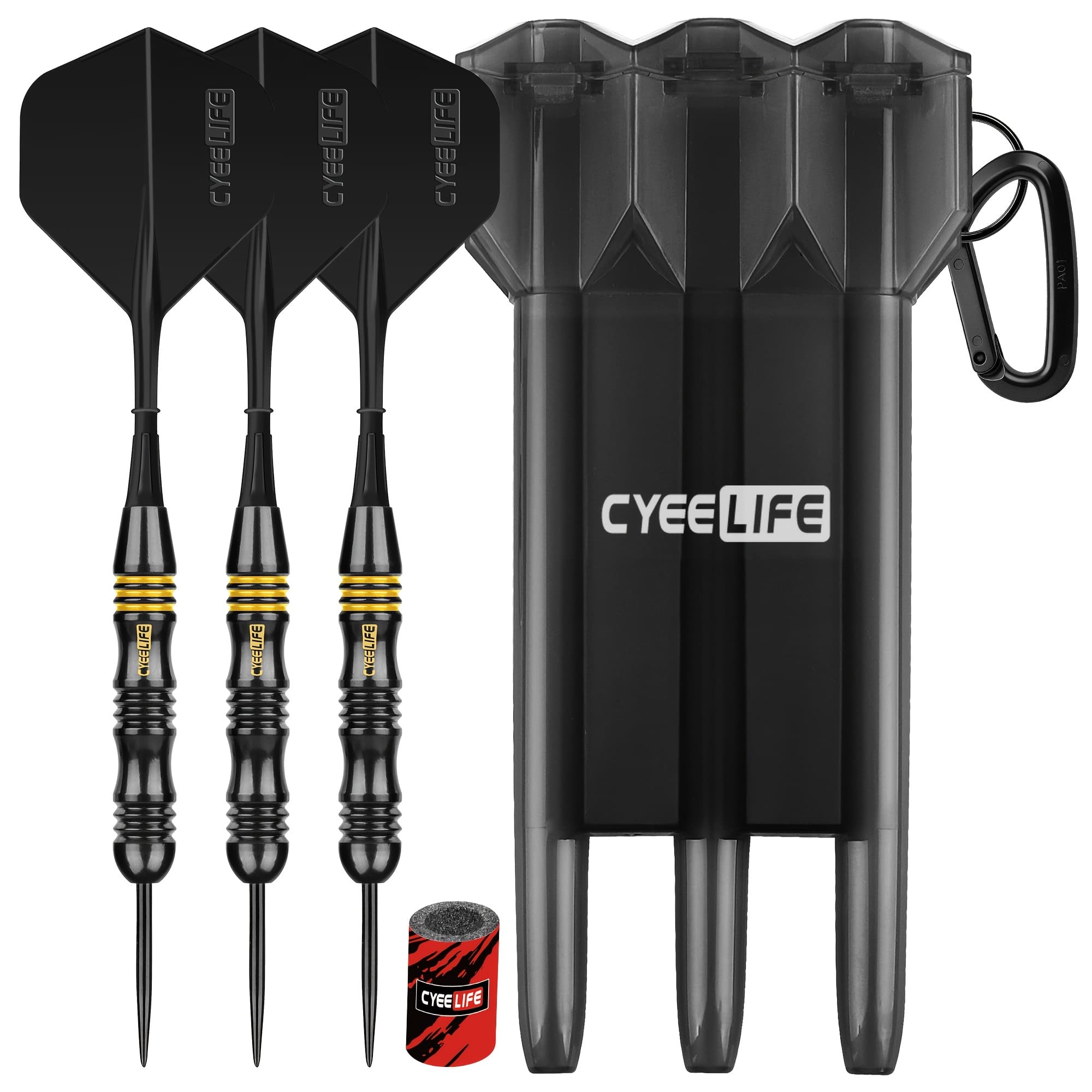 TEMU Cyeelife 26g Copper Darts, Set Of 3 With A Dart Storage Case