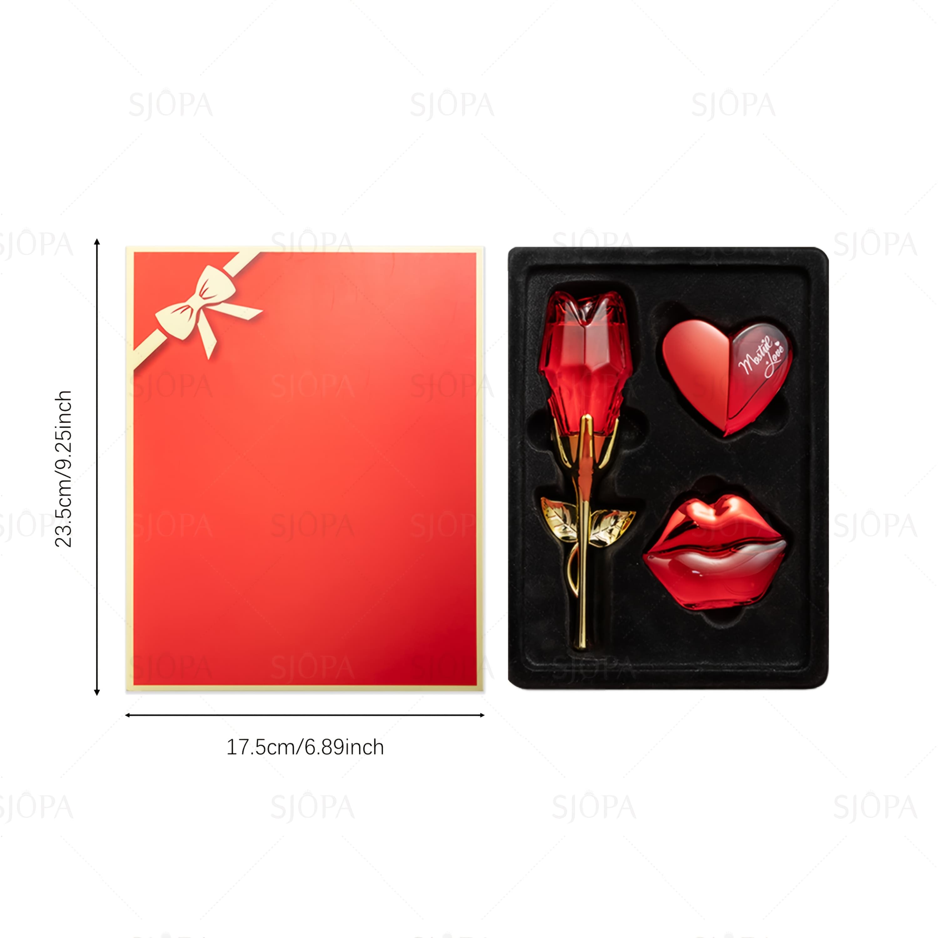 TEMU Valentine's Day Women's Perfume 3pcs Set - Long-lasting Floral Fragrance, Elegant Golden Accents, , Bpa-free Premium Perfume, Suitable For Daily Wear And , Exquisite Fragrance, A Romantic Gift