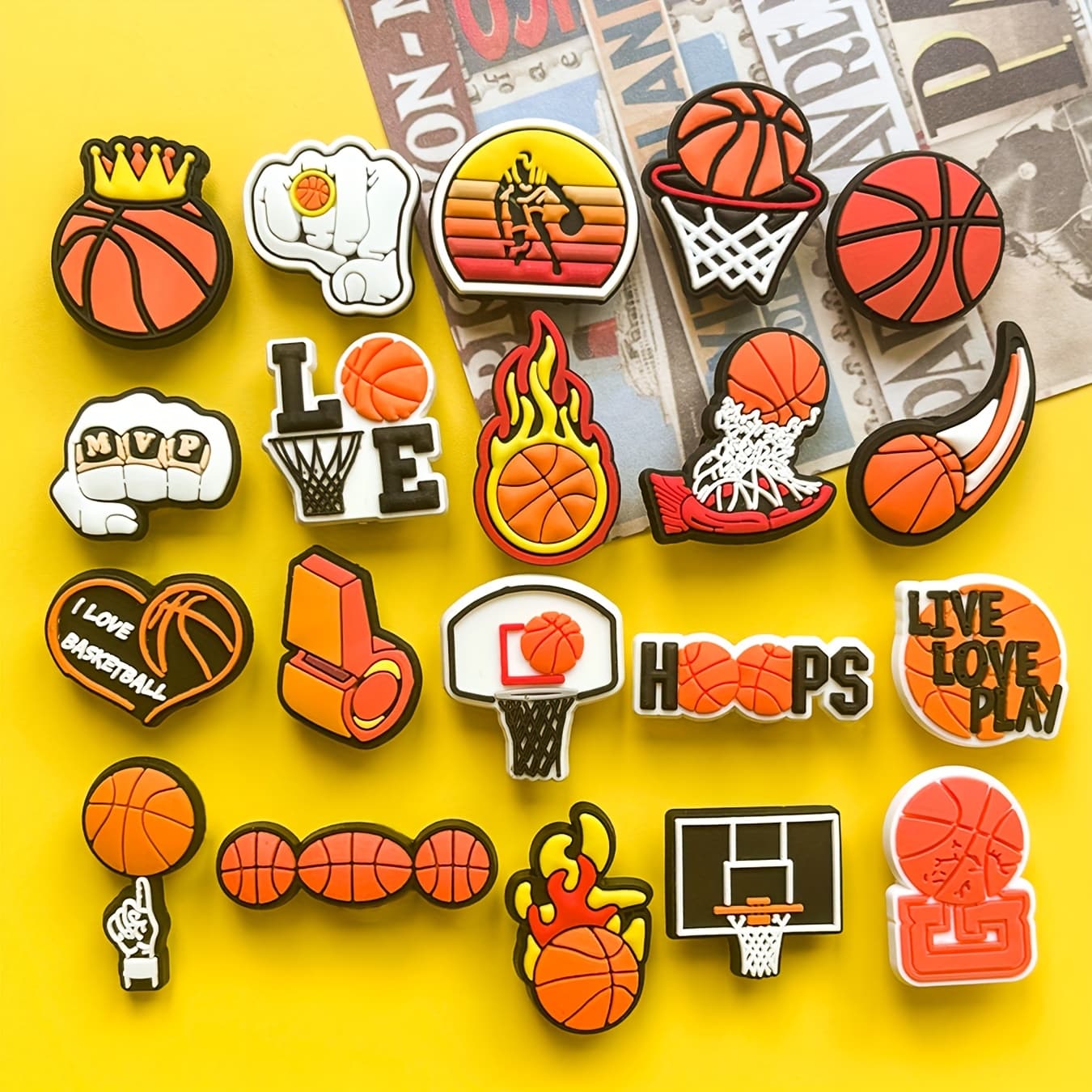 TEMU 20pcs Of Basketball For