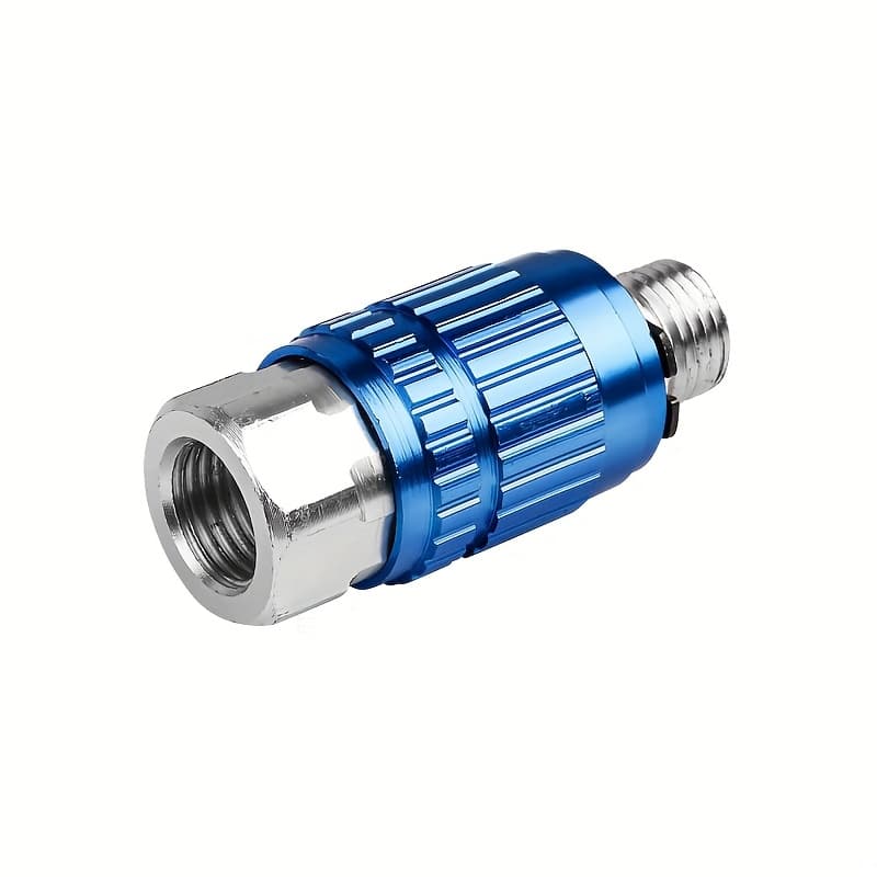 TEMU Metal Air Tool Pressure Regulator Valve With Adjustable - Fit For Npt & G Threads, Pressure Adjuster For Pneumatic Tools, Metallic Finish | Reliable Construction