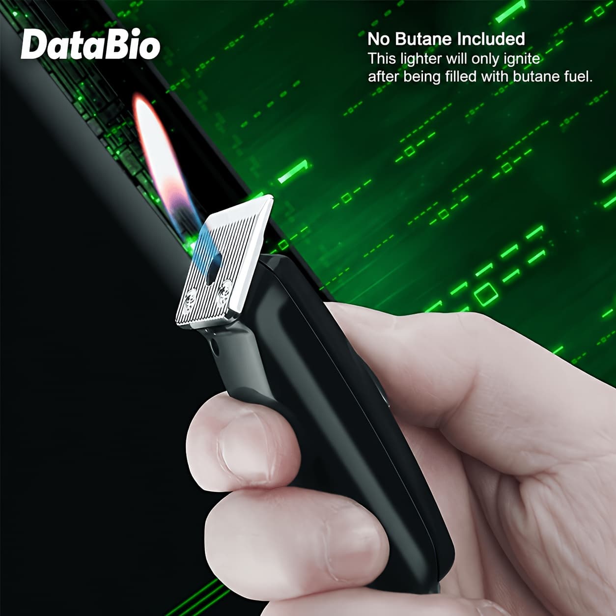 TEMU (no Butane) Flame Lighter Butane Lighter Adjustable And Refillable Lighter Portable Lighter For Outdoor Indoor Men Gift