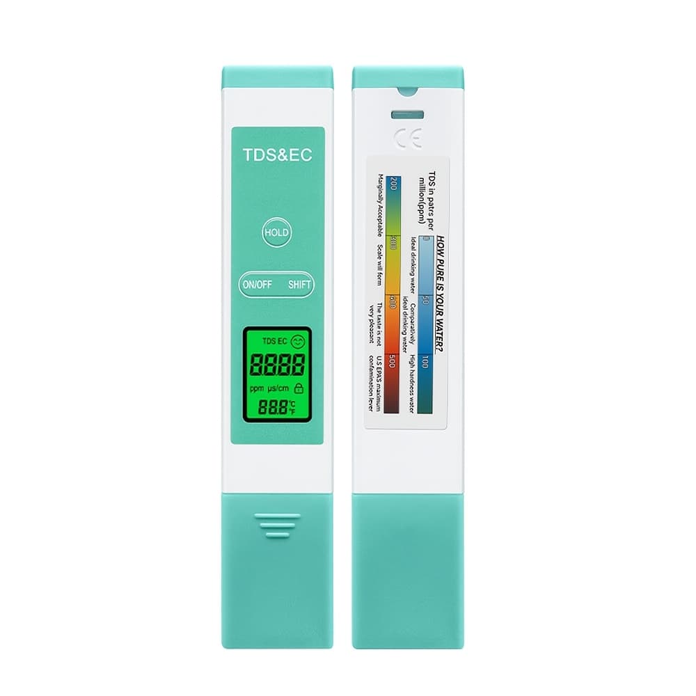 TEMU High-precision Backlit Tds/ec/temp Water Quality Test Pen (batteries Not Included)